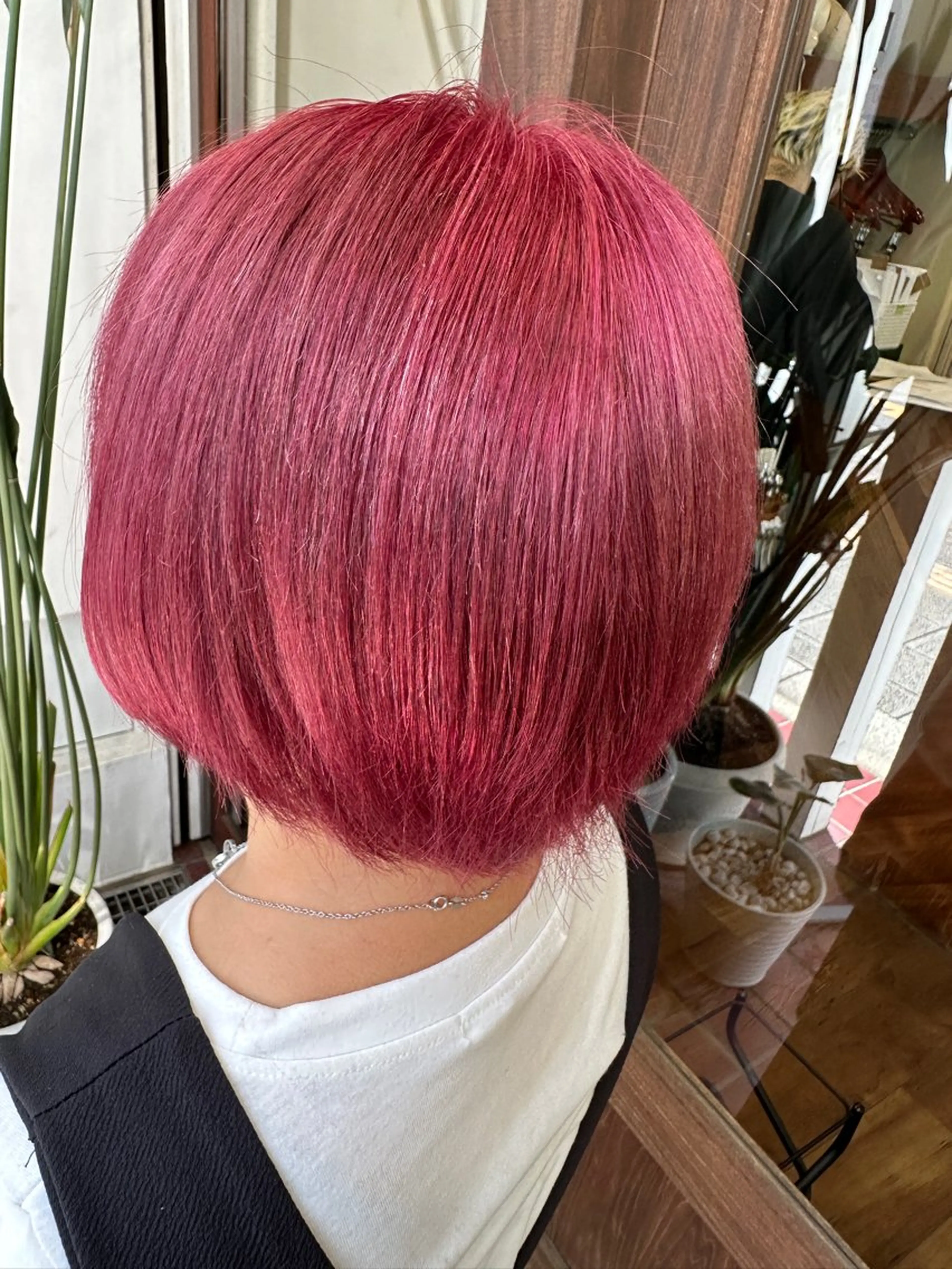 ショート カラー ダブルカラー ピンクカラー レッドカラー オタクアイリスト 🎀🪞山﨑愛菜のマツエク・マツパデザイン