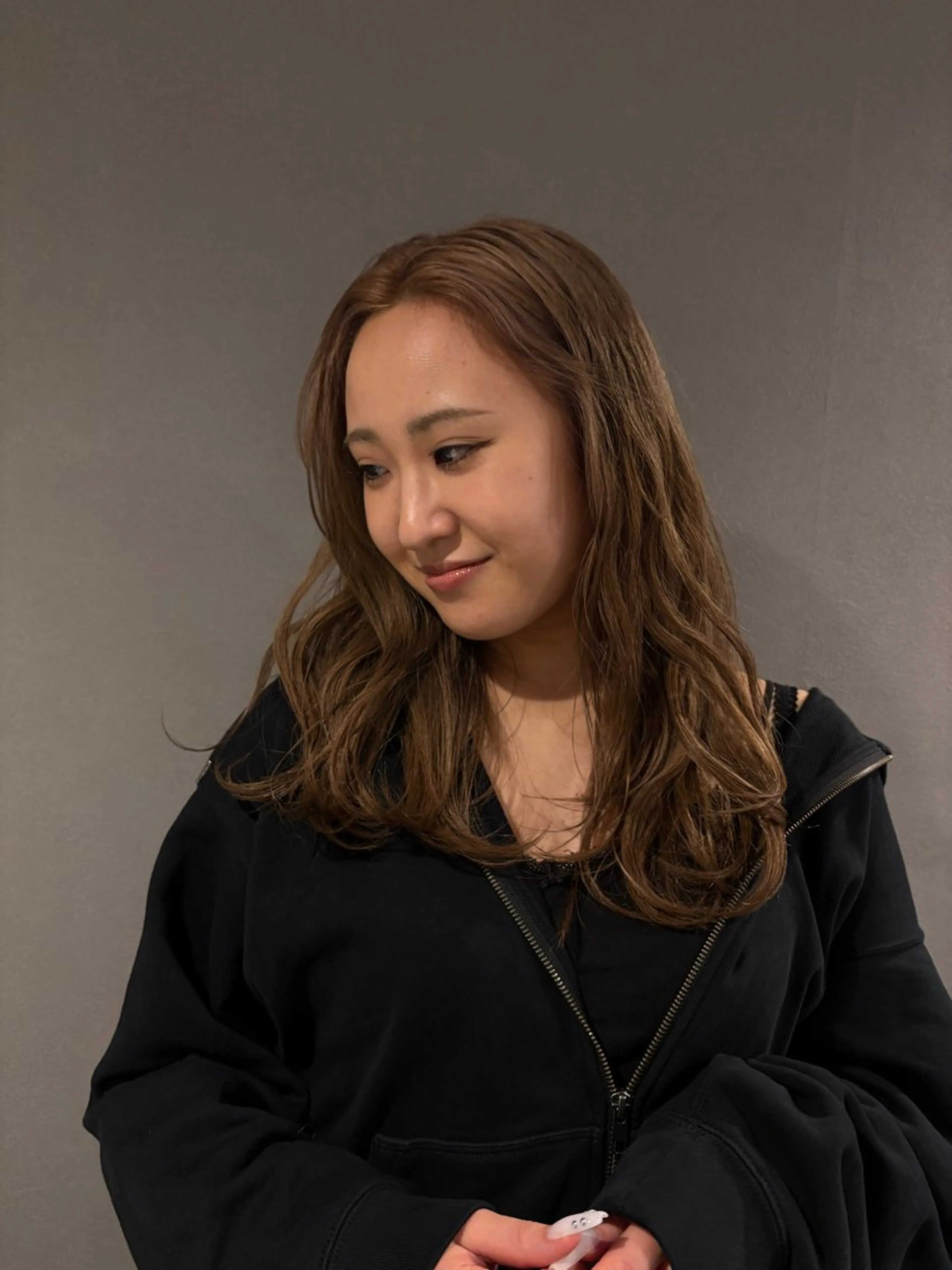 ロング カラー ブリーチ ヘアカラー Fujita Neneのヘアスタイル