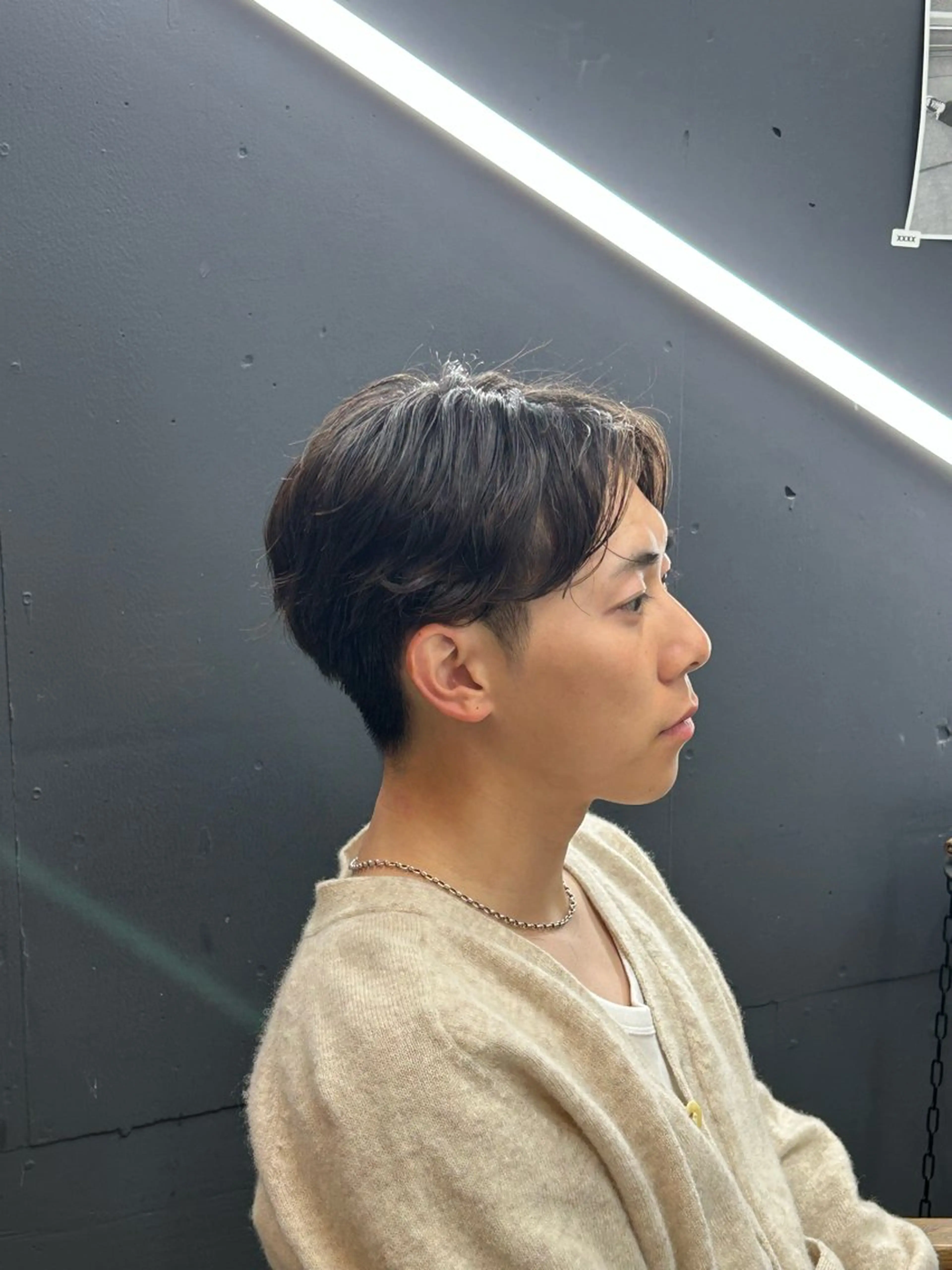 ミディアム ミディアムパーマ hairsalonxxxx所属・南森町／メンズカット SOUTA(そーた)のヘアスタイル