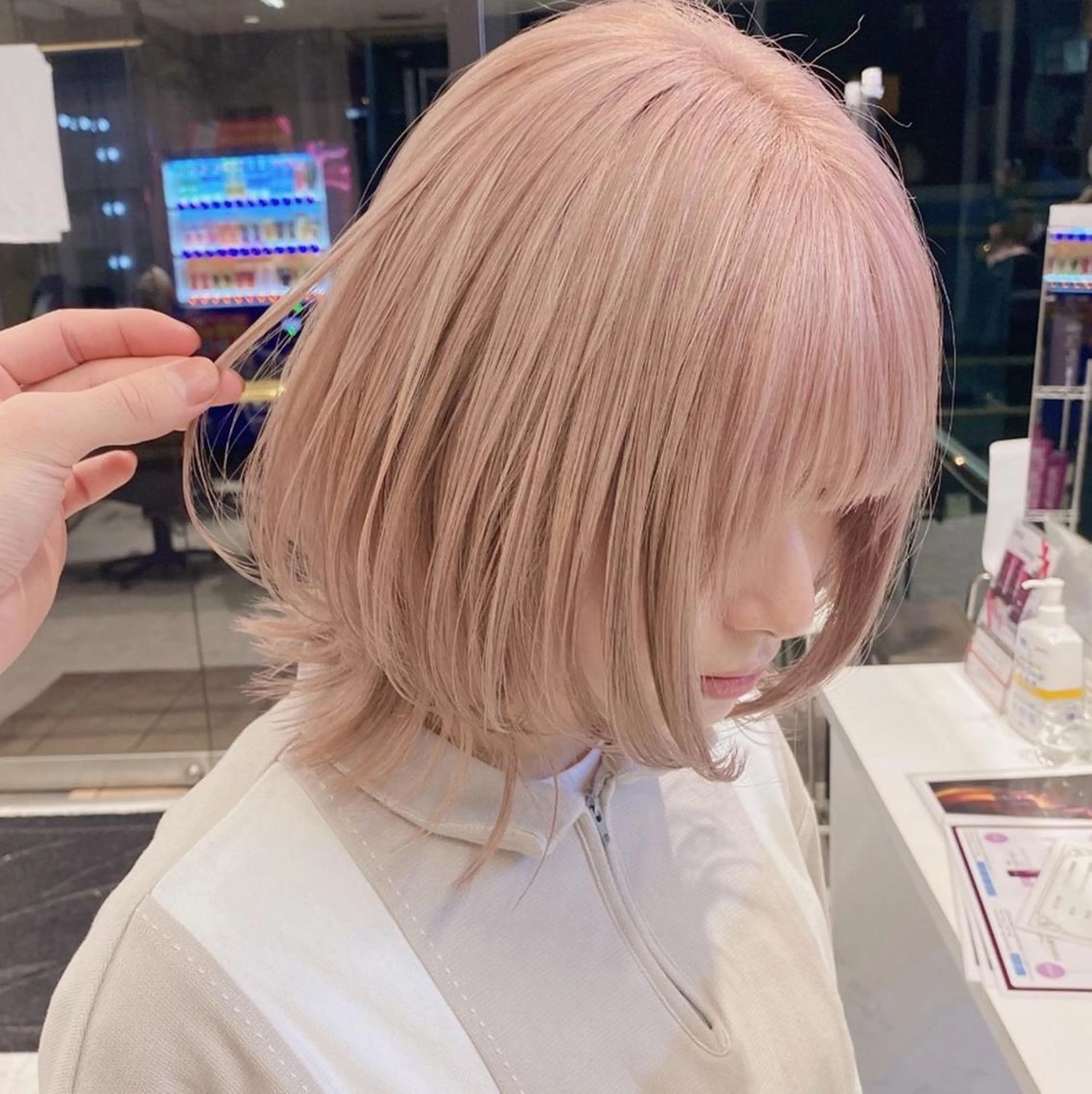 ショート ❄️💛エクステ ブリーチ❄️yukiのヘアスタイル