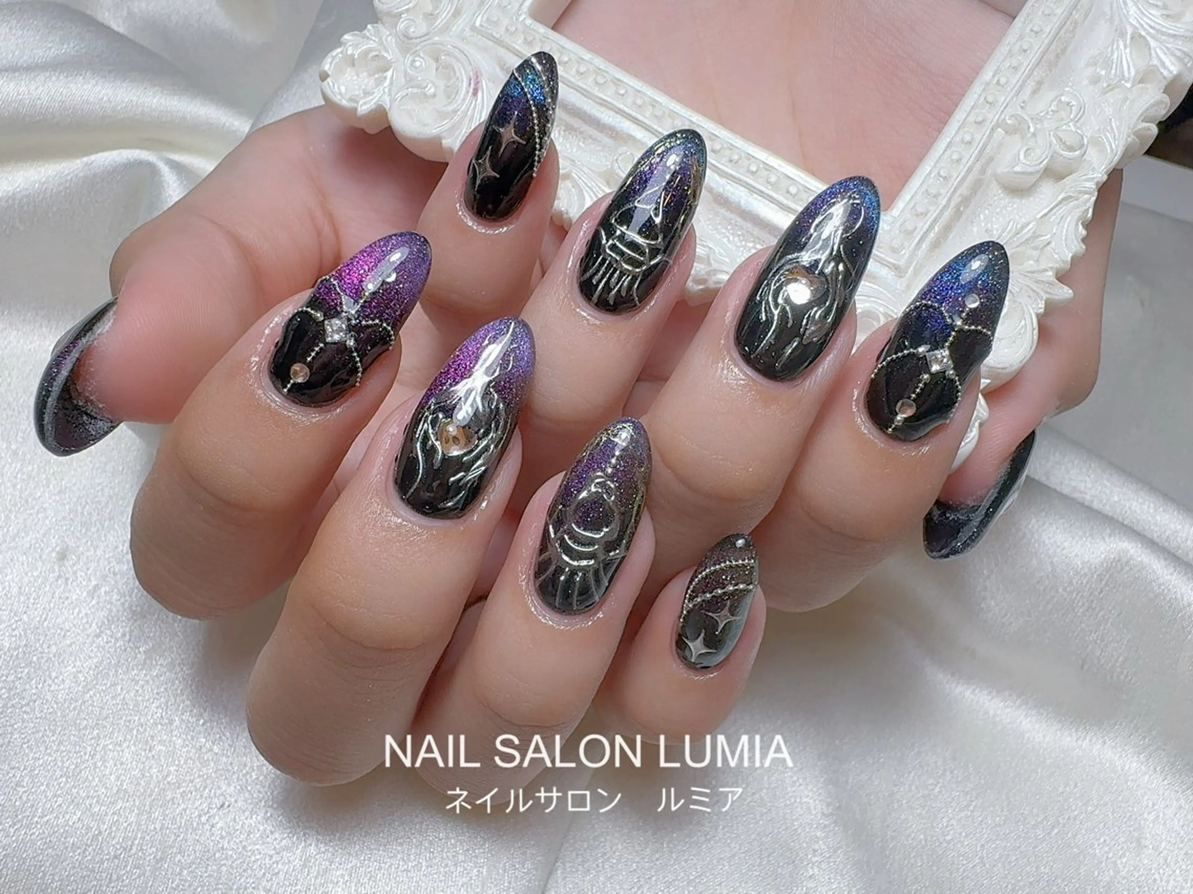 ネイル ハンドネイル ネイルサロン ルミア Lumia 店長のネイルデザイン