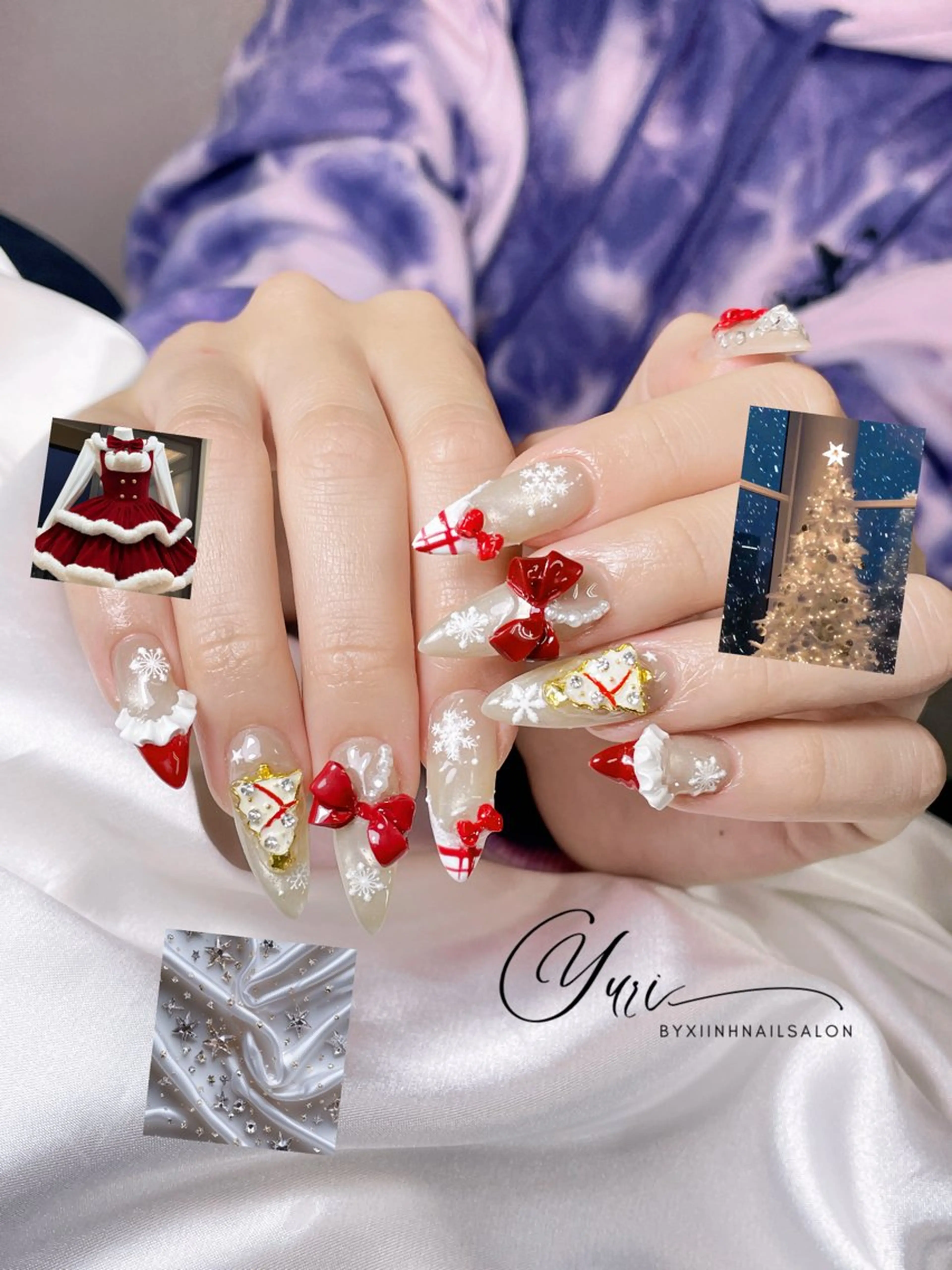 ネイル チークネイル 桜ネイル 長さ出し フットネイル ジェルネイル ハンドネイル YURI NAILのネイルデザイン