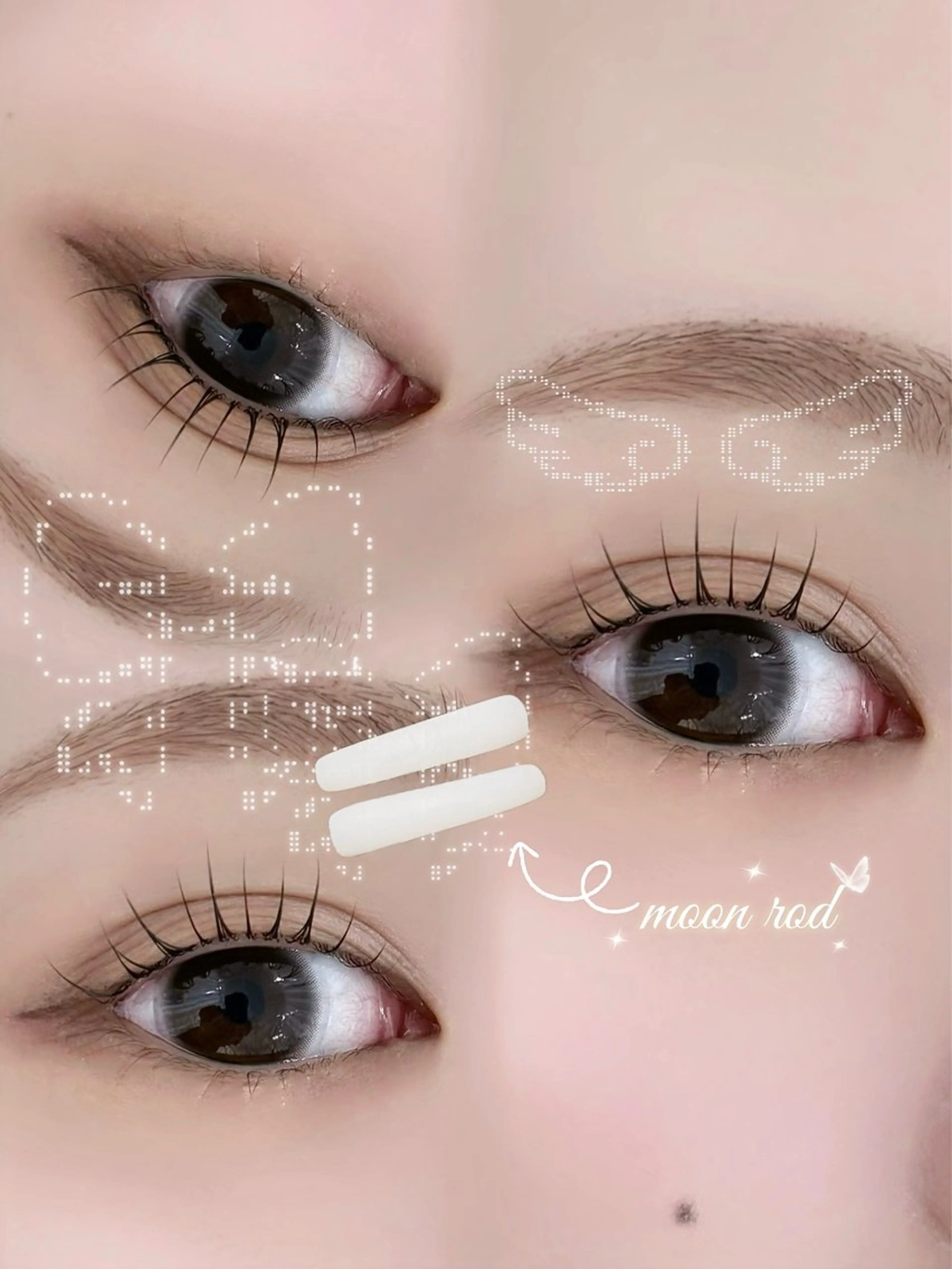 マツエク・マツパ マツパ une fleur JURIのマツエク・マツパデザイン