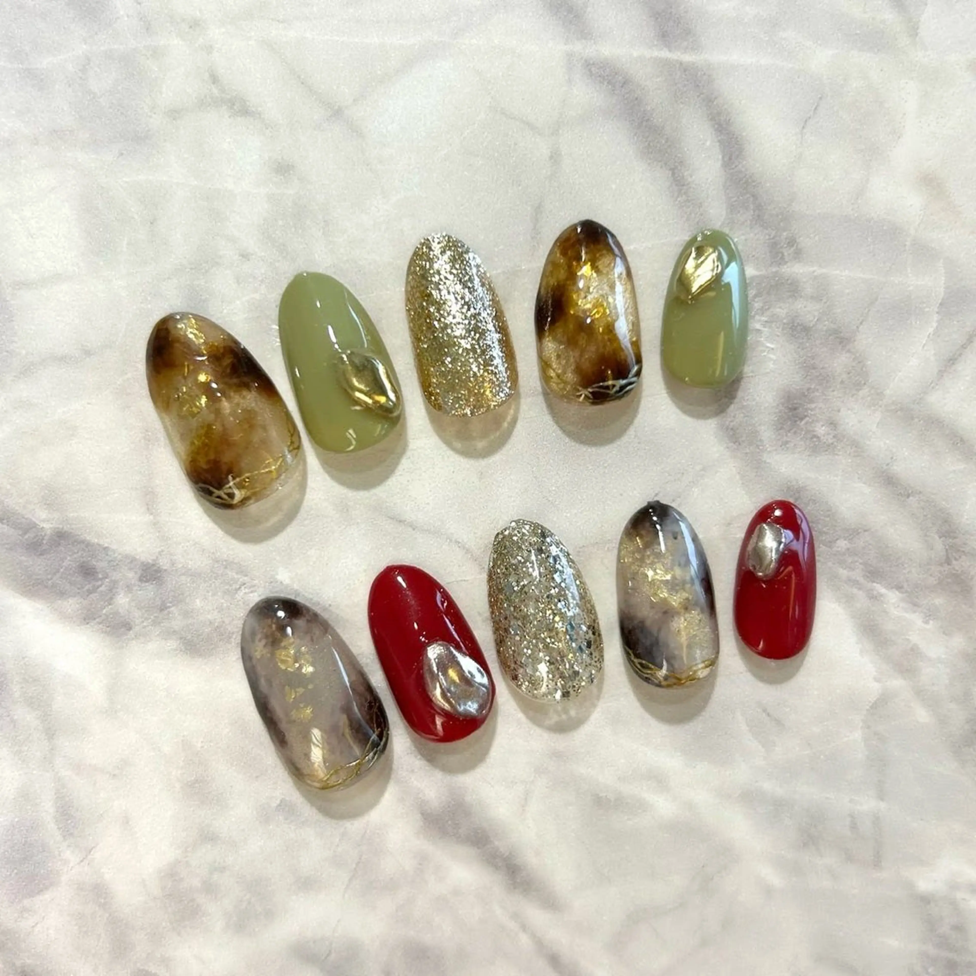 ネイル Bullion 大濠店Yukiのネイルデザイン