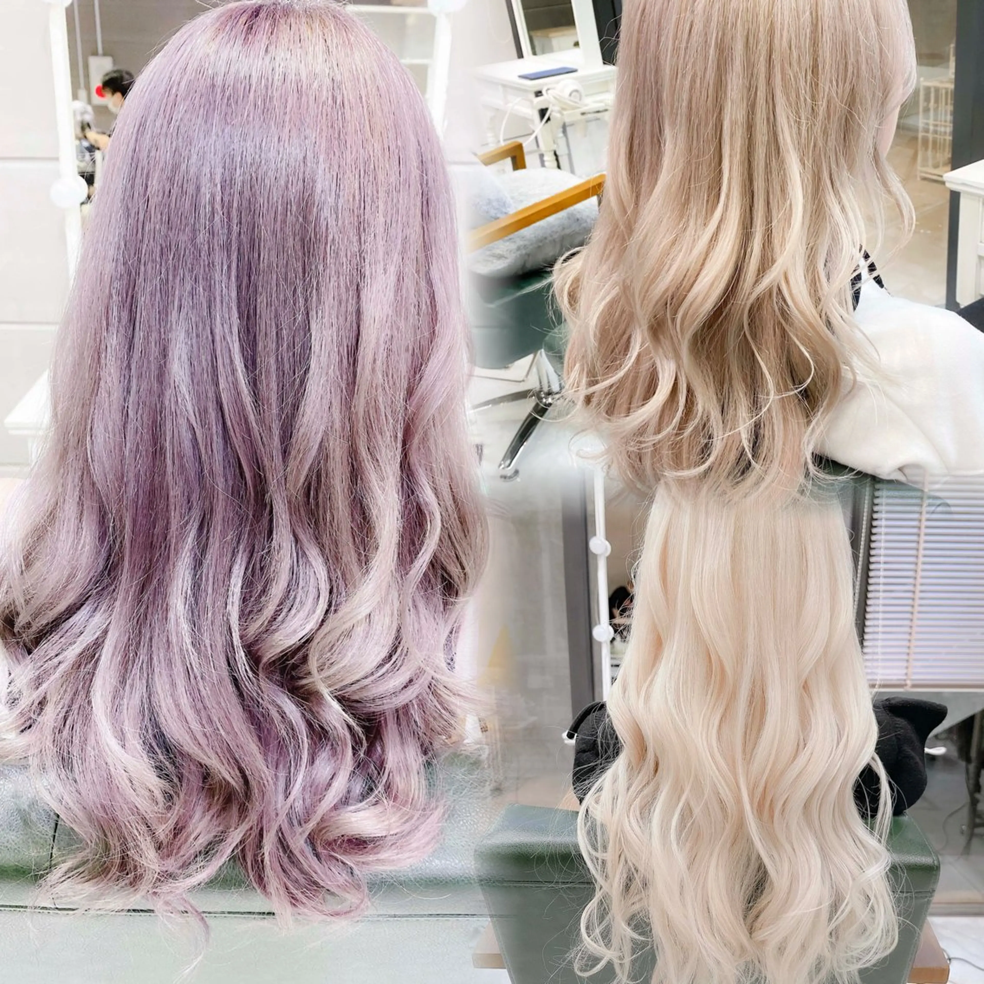 🌟ハイトーンを目指す方🌟ブリーチ2回+カラー+うる艶トリートメントの写真