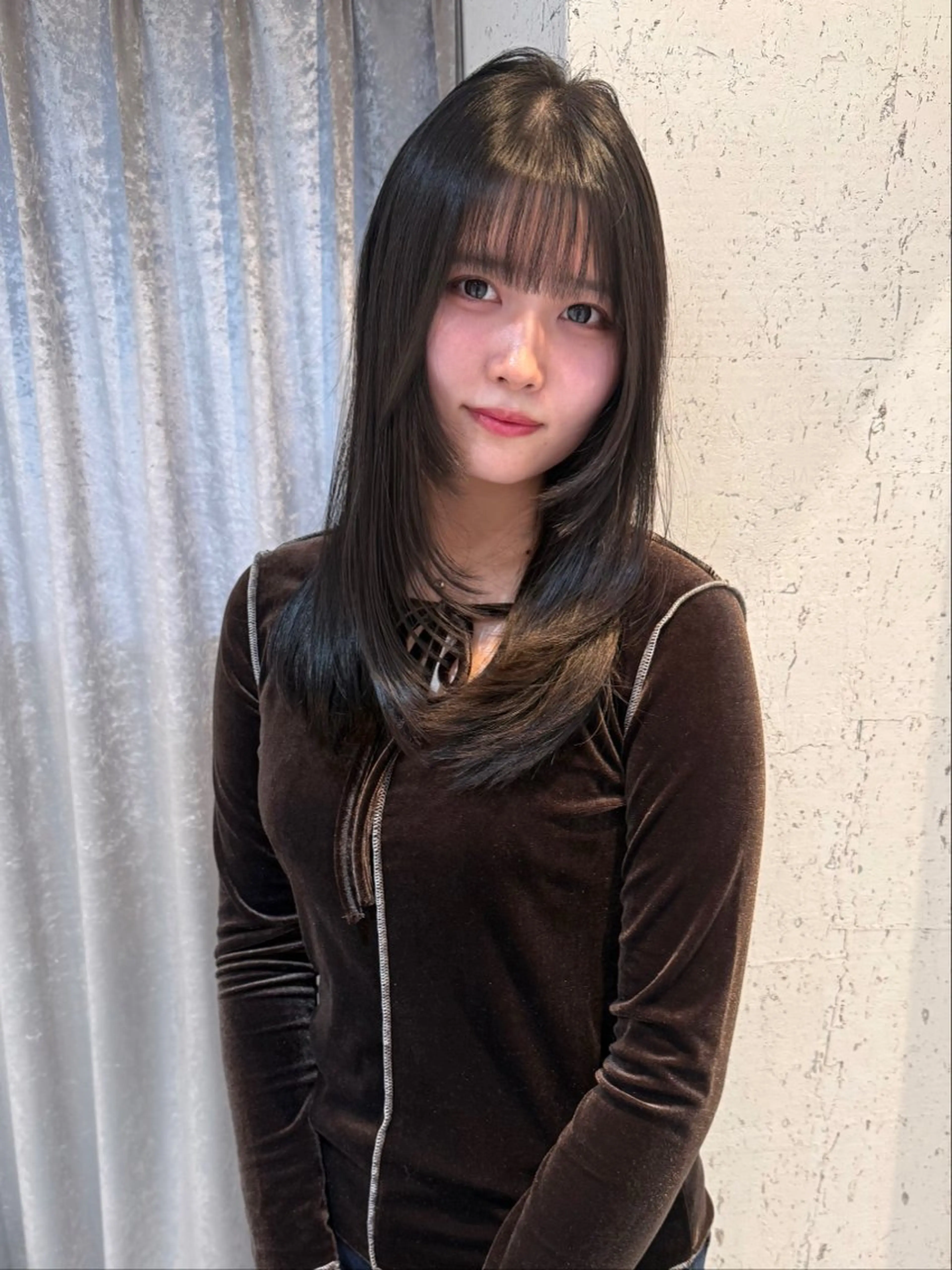 ロング カラー 姫カット カット トリートメント mai / linoah˚✧のヘアスタイル