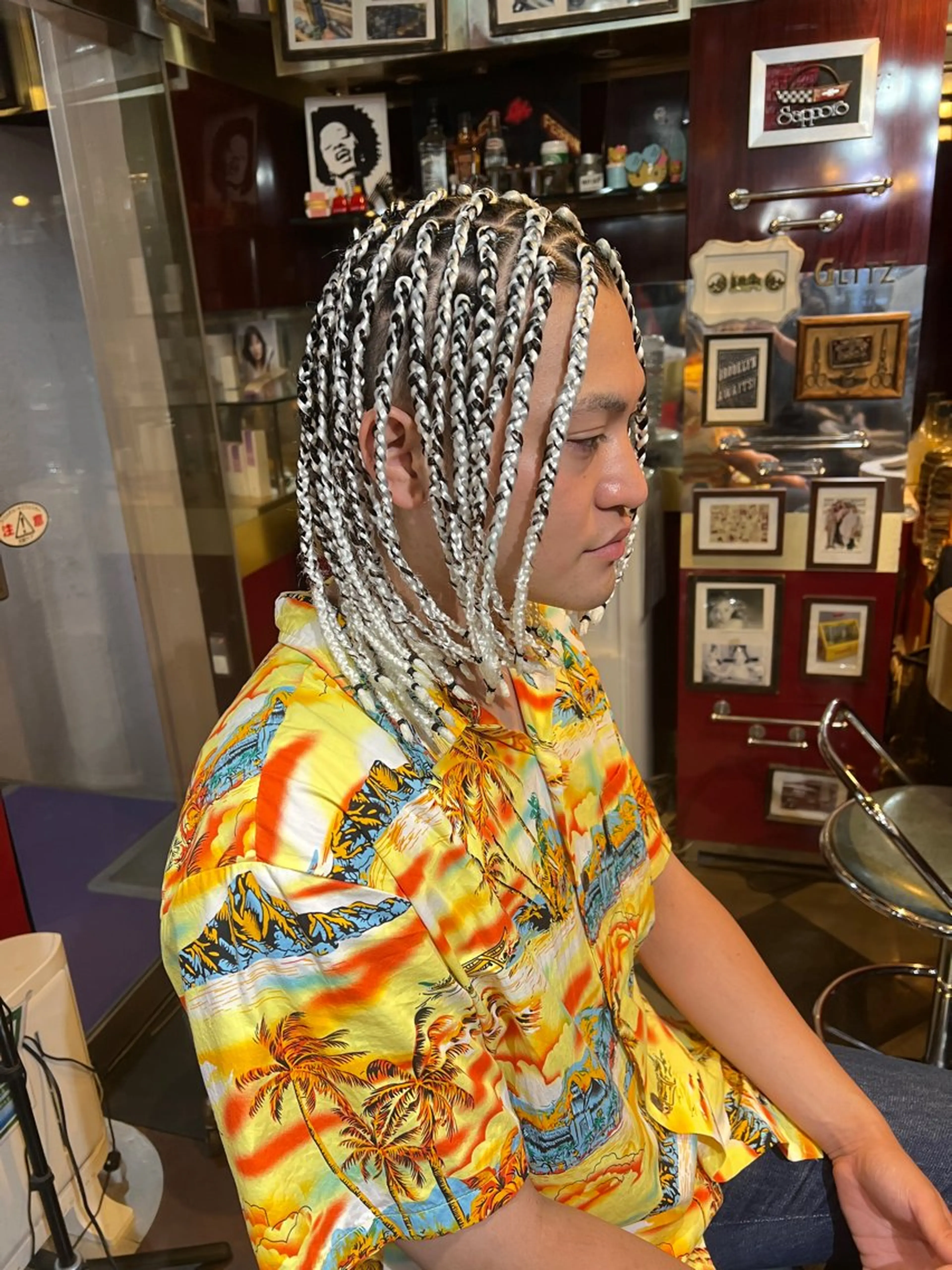 横浜ショートカット/ レイヤー/ 平林侑馬のヘアスタイル