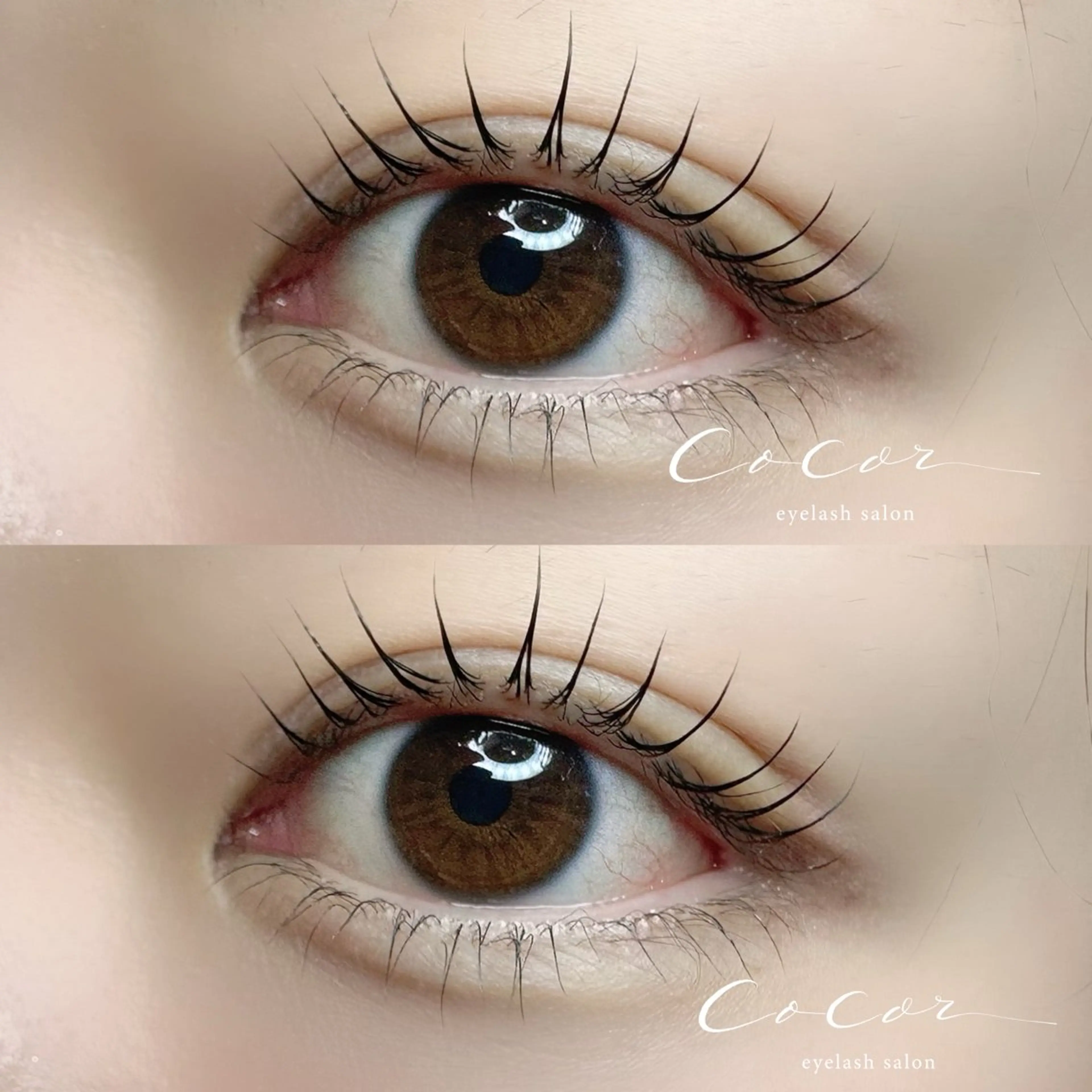 マツエク・マツパ 下まつげエクステ 一重×まつ毛パーマ 🖤tilde minami🖤のマツエク・マツパデザイン