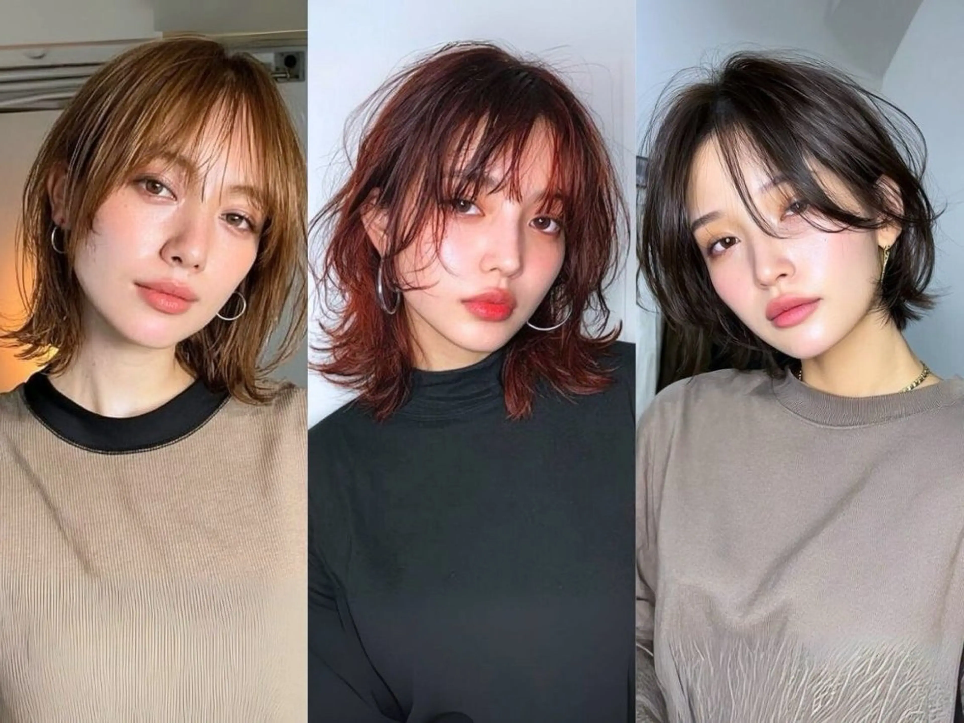 ショート カット ヘアカラー トリートメント 伶風/ボブ/ ヘーゼルベージュのヘアスタイル