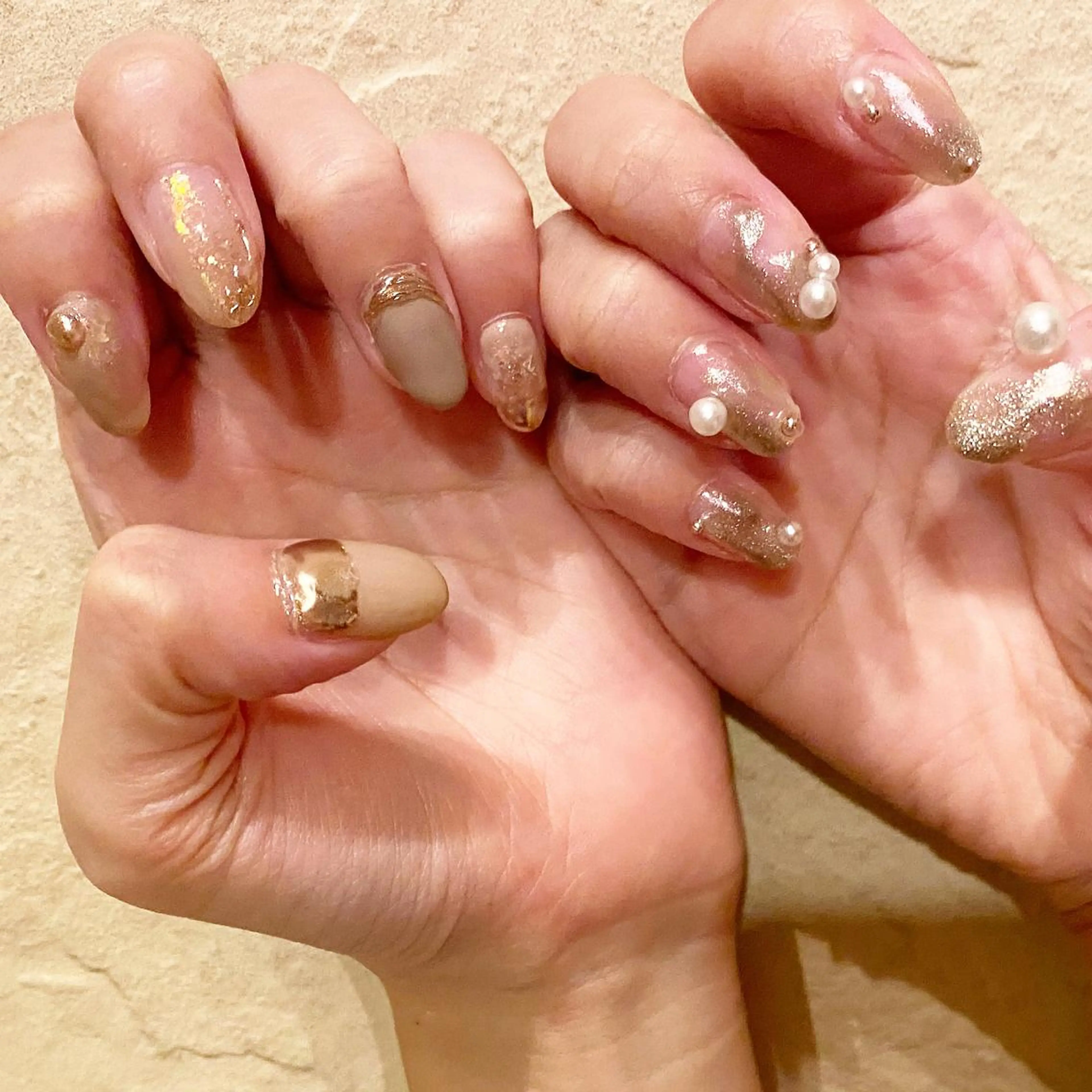ネイル Rire_eye+beauty_nail所属・Rire_ nail_yukiのネイルデザイン