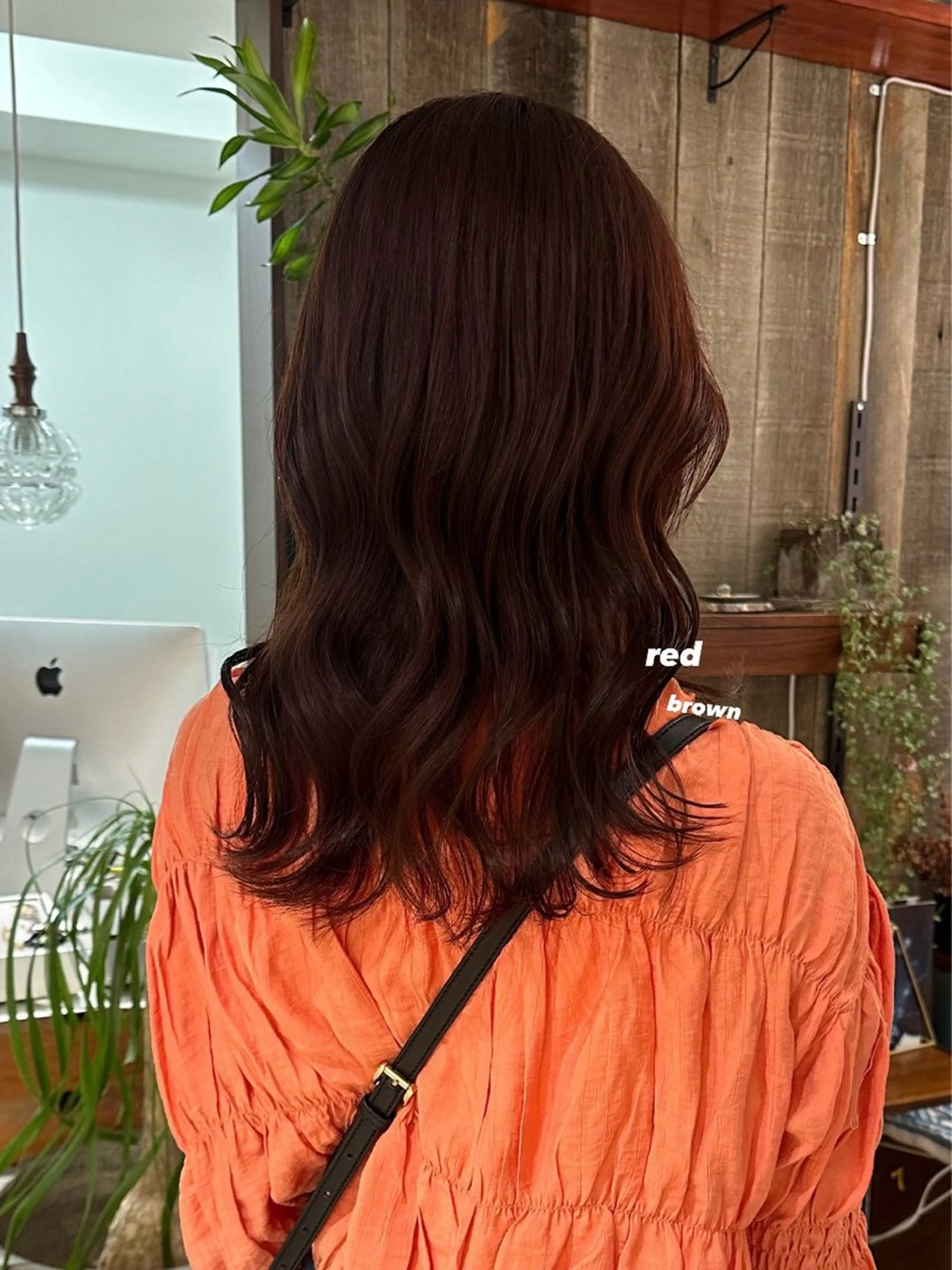 ミディアム カラー 暖色カラー/レイヤー 🌙 オノユリカのヘアスタイル