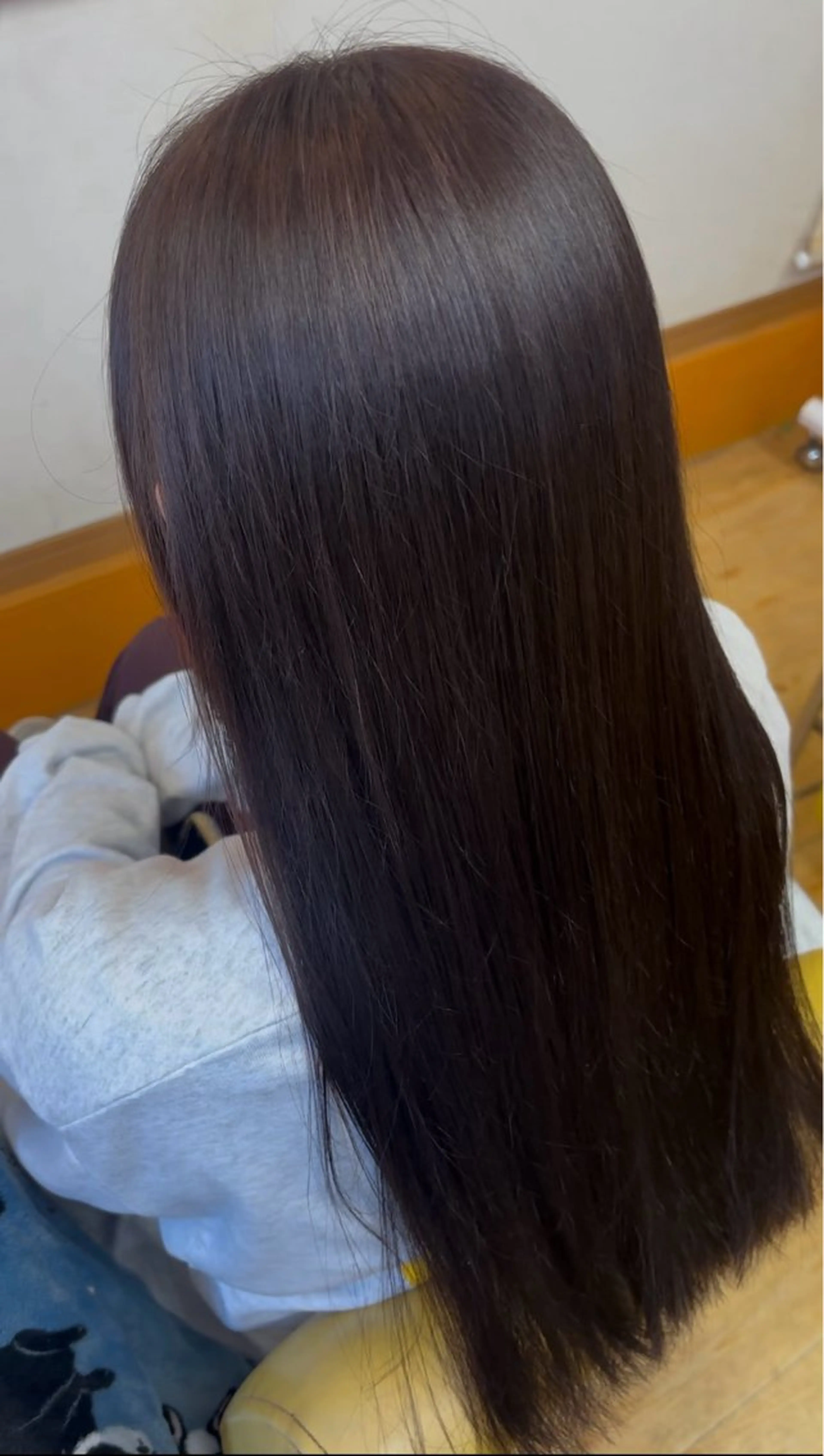 ロング カラー 透明感カラー 韓国風ヘア ヘアカラー 艶髪/透明感カラー /韓国ヘア/きょんのヘアスタイル