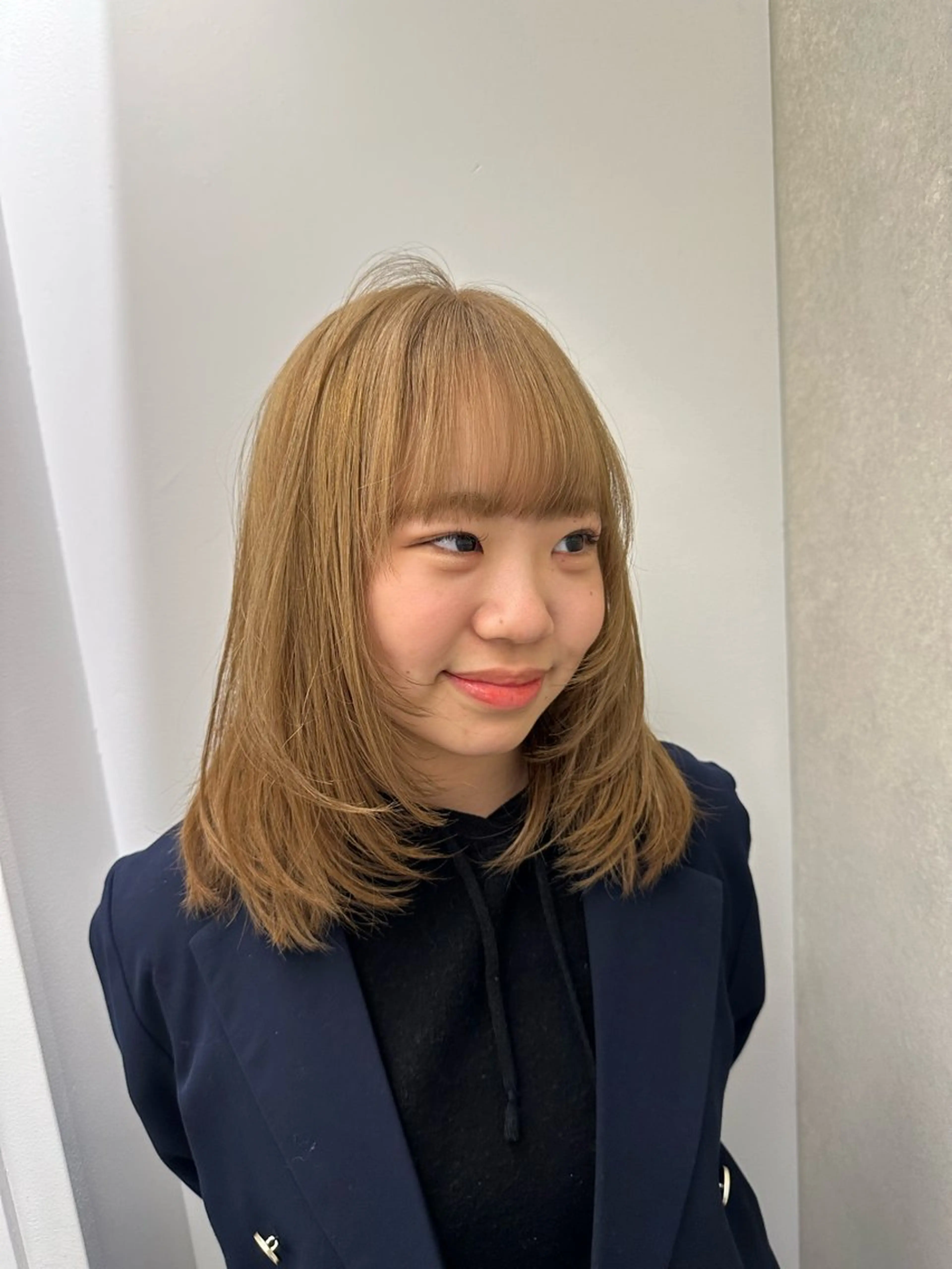 ロング カット 🎀韓国レイヤー特化 🎀ベージュ/ミクのヘアスタイル