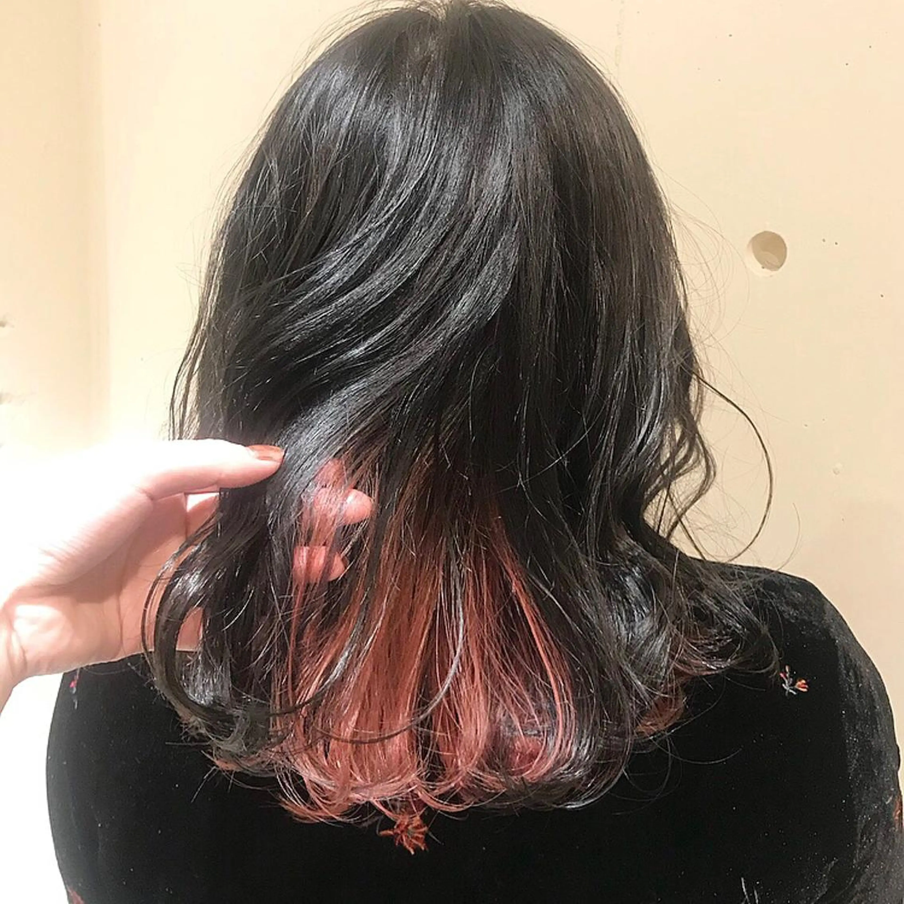 ミディアム カラー ヘアカラー トリートメント スナコザワ レナのヘアスタイル