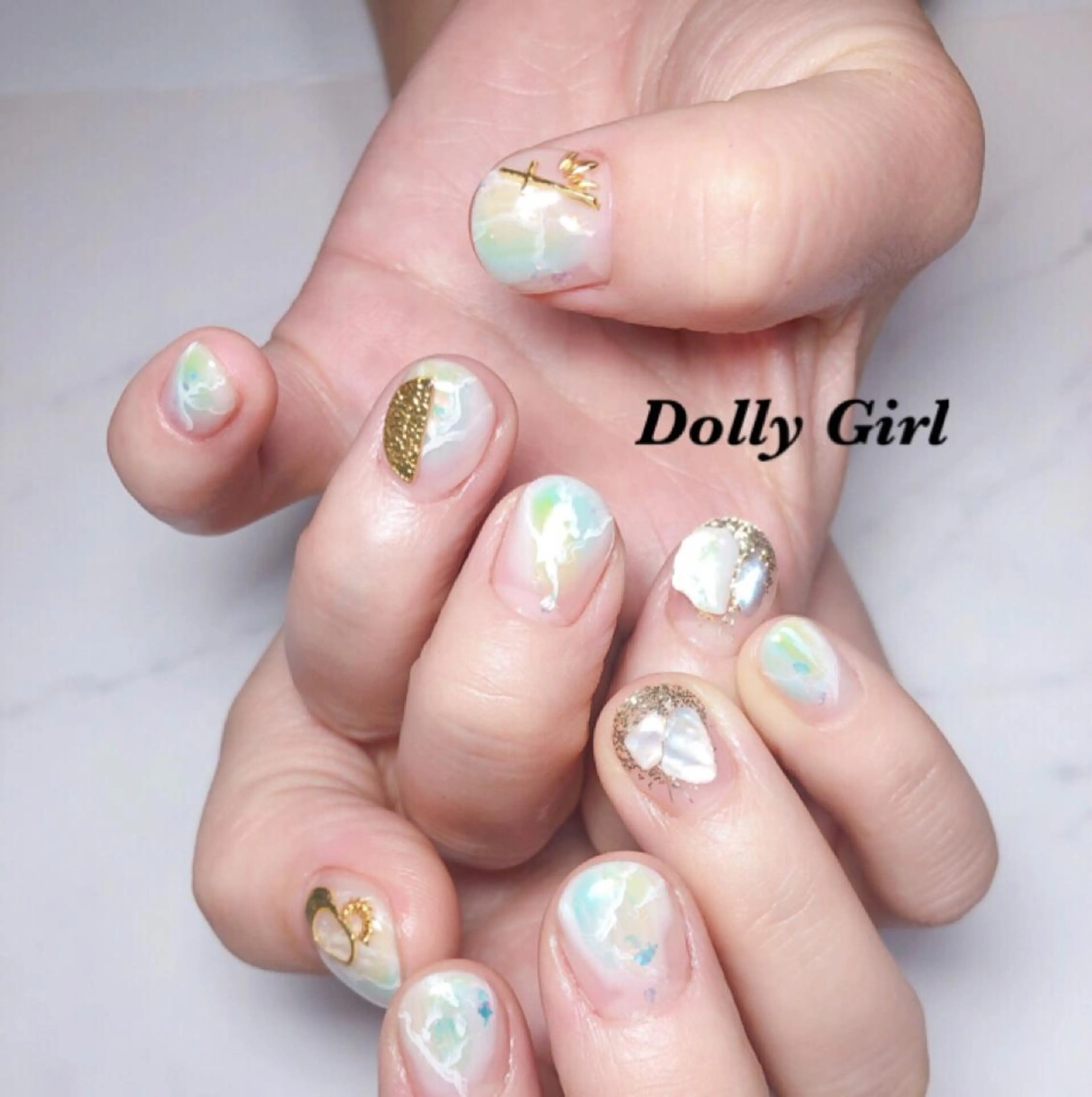 ネイル 個室ネイルサロンDolly  Girl〜ドーリーガール〜所属・DollyGirl KYOKOのネイルデザイン