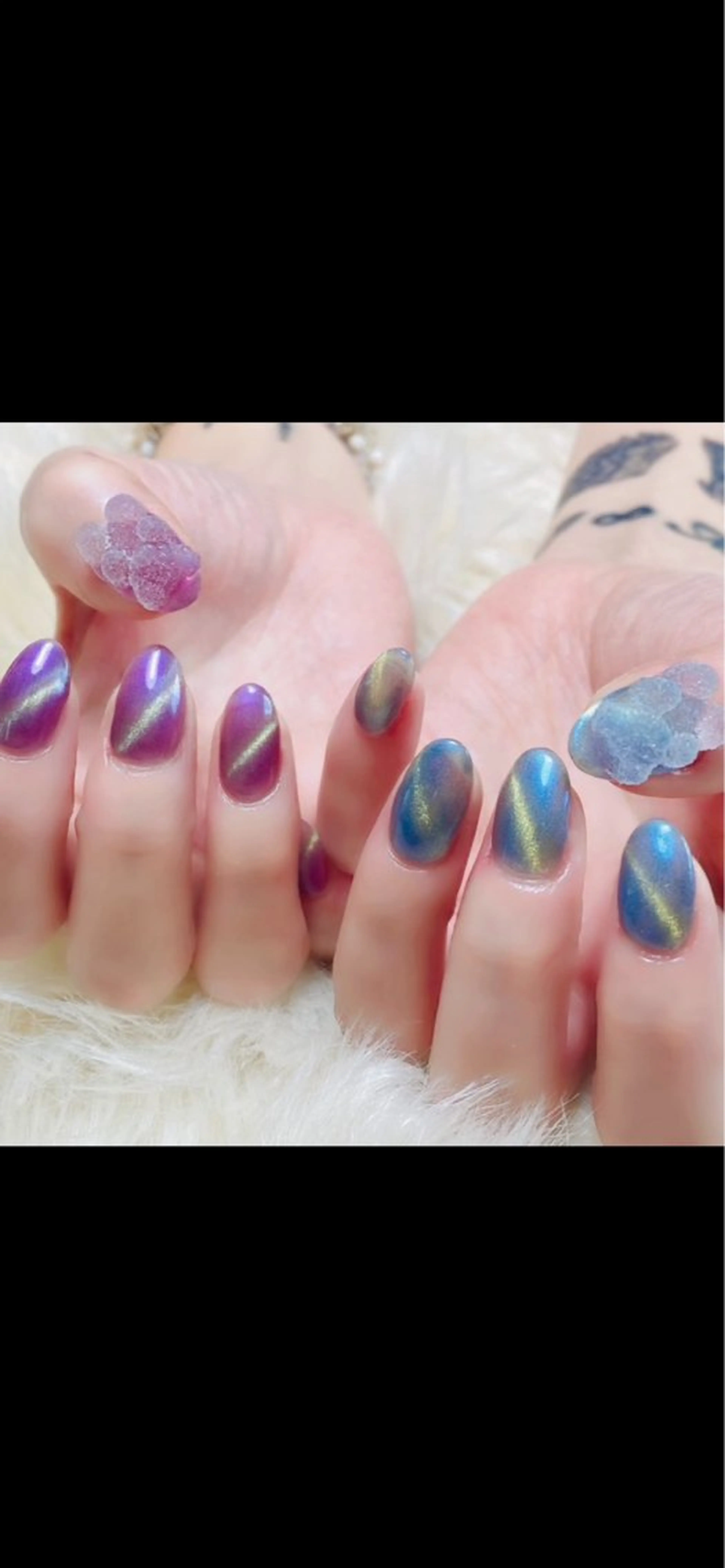 マグネットネイル/フラッシュネイルの写真