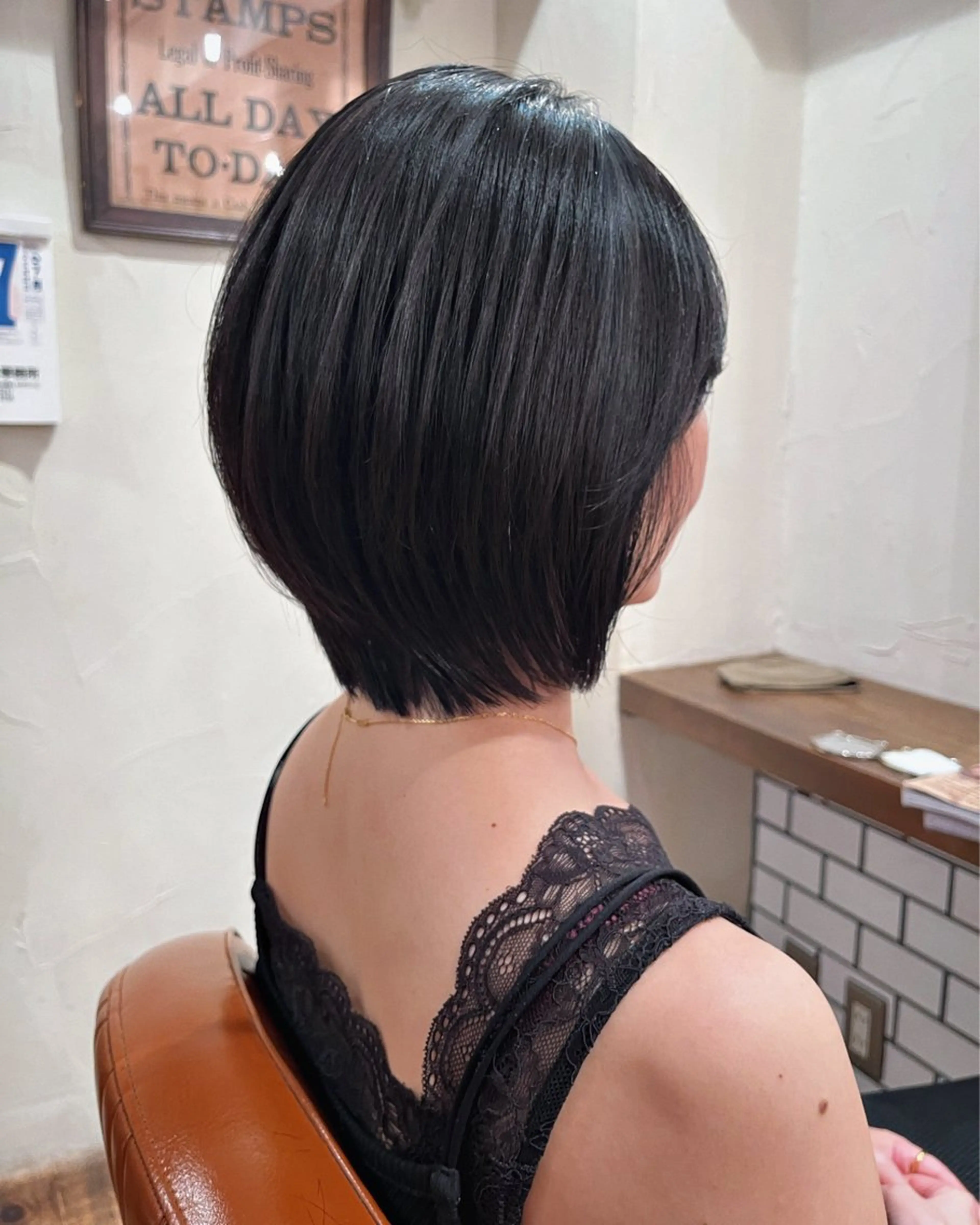 ショート ボブレイヤー ボブ レイヤーカット ショートヘア 🧸メンズカット 🧸conatsuのヘアスタイル