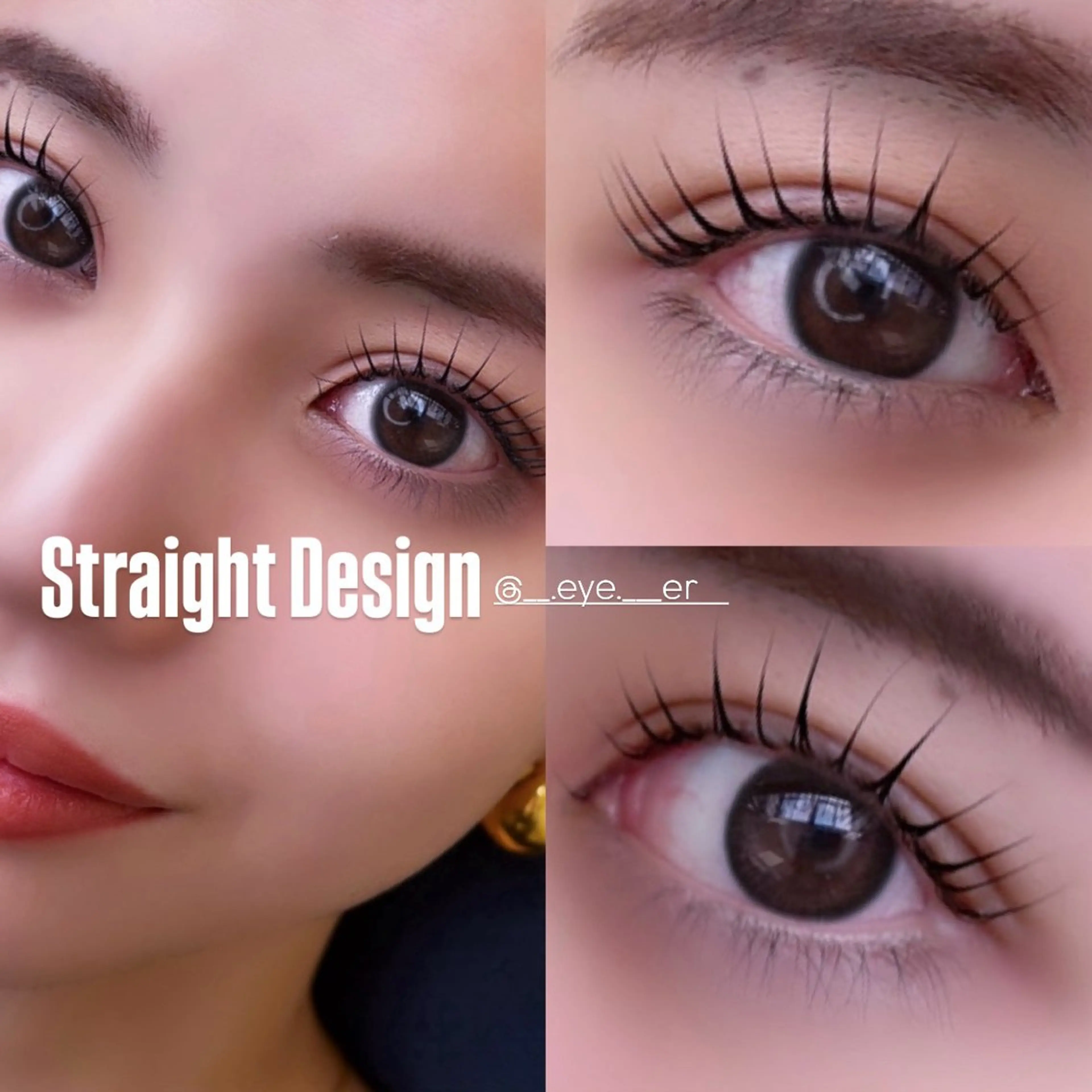 マツエク・マツパ LAUREL川崎店 ERIKO🐰束感♡のマツエク・マツパデザイン