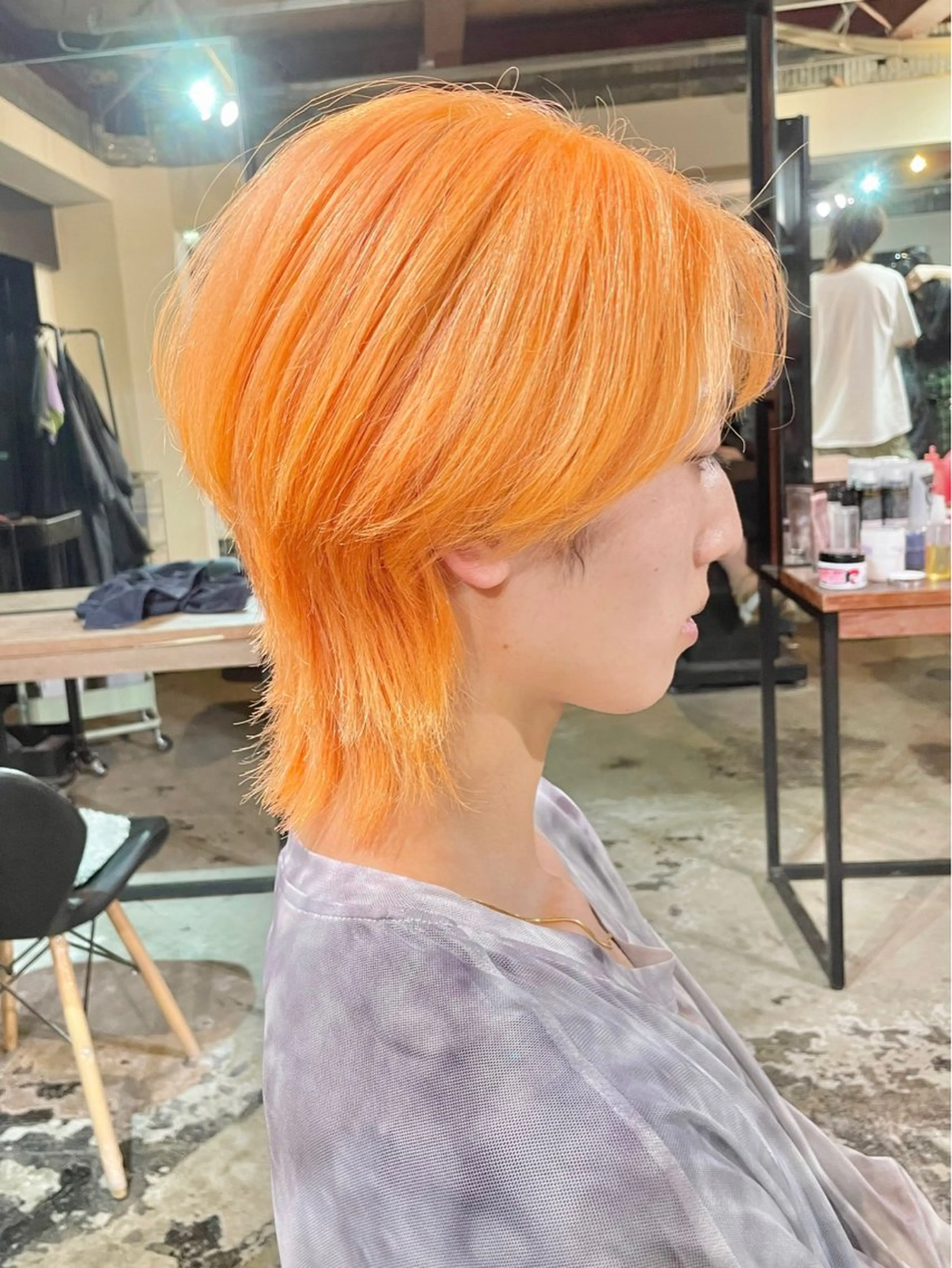 カラー メンズ La fith hair ray所属・メンズ/パーマ/ ブリーチ/KAITOのヘアスタイル