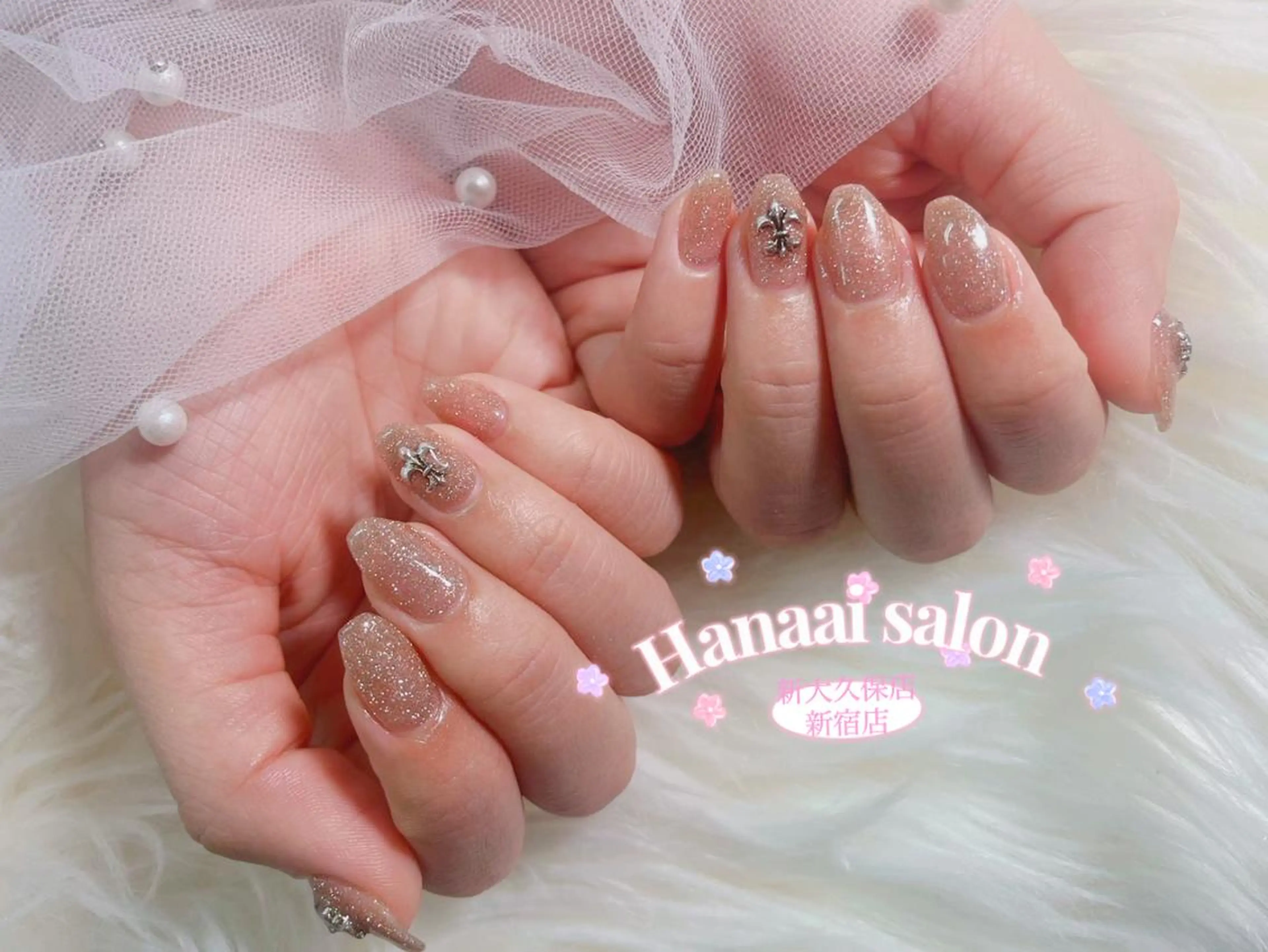 ネイル ハンドネイル Hanaai salon あまねのネイルデザイン