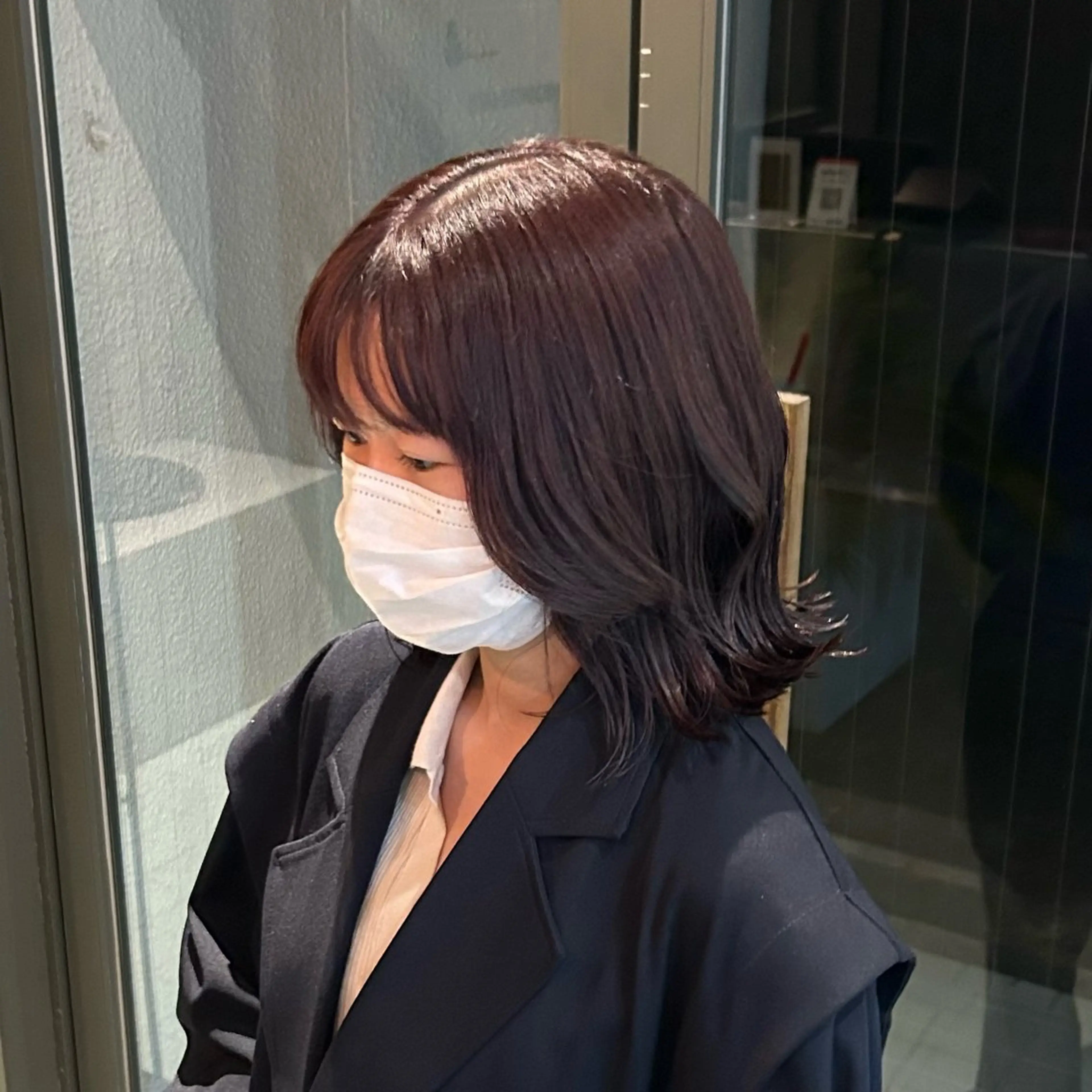 カラー ヘアカラー MUKU 市川 莉花のヘアスタイル