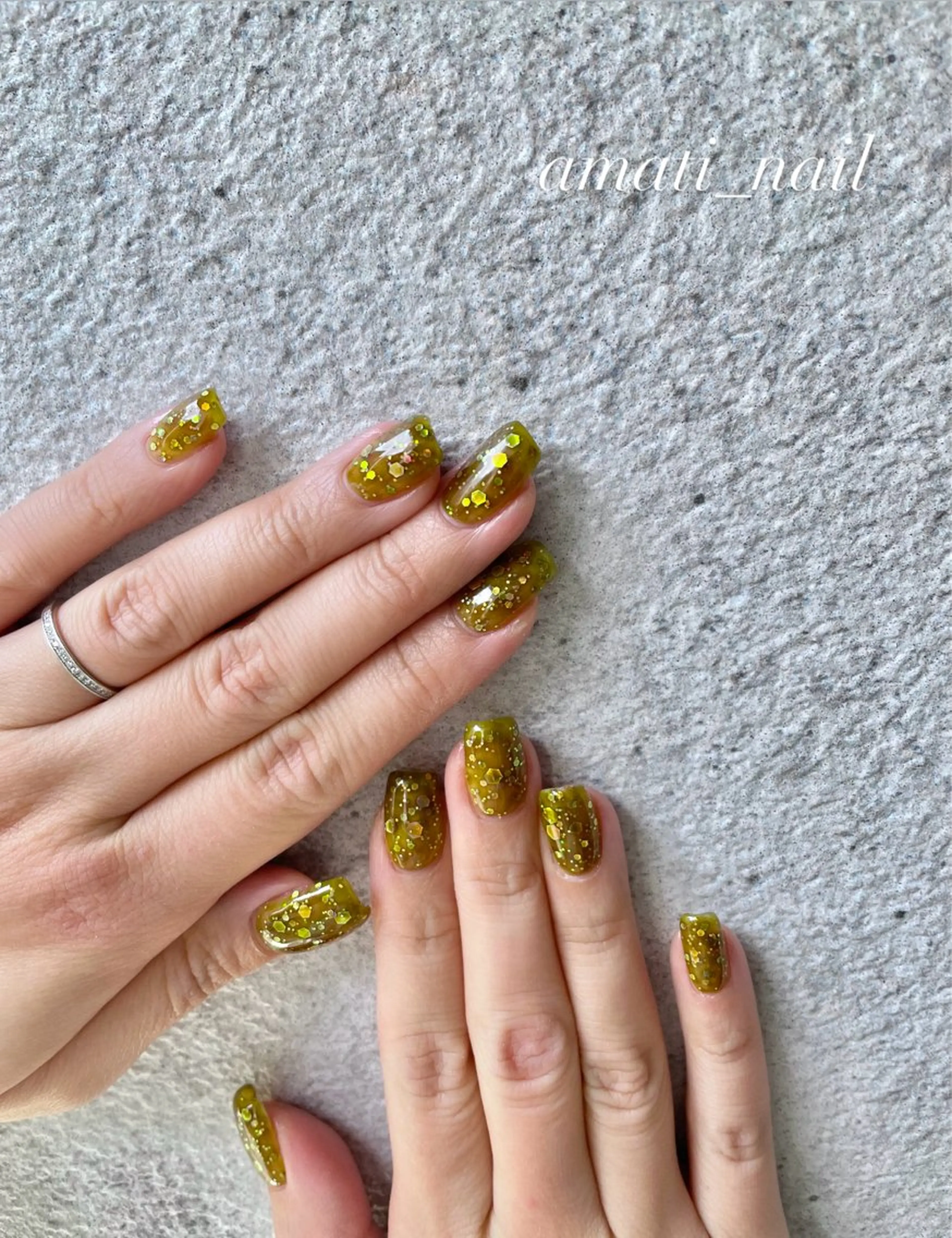 ネイル フットネイル ジェルネイル ホログラムネイル マグネットネイル ミラーネイル ハンドネイル amati_nail TAKAKOのネイルデザイン