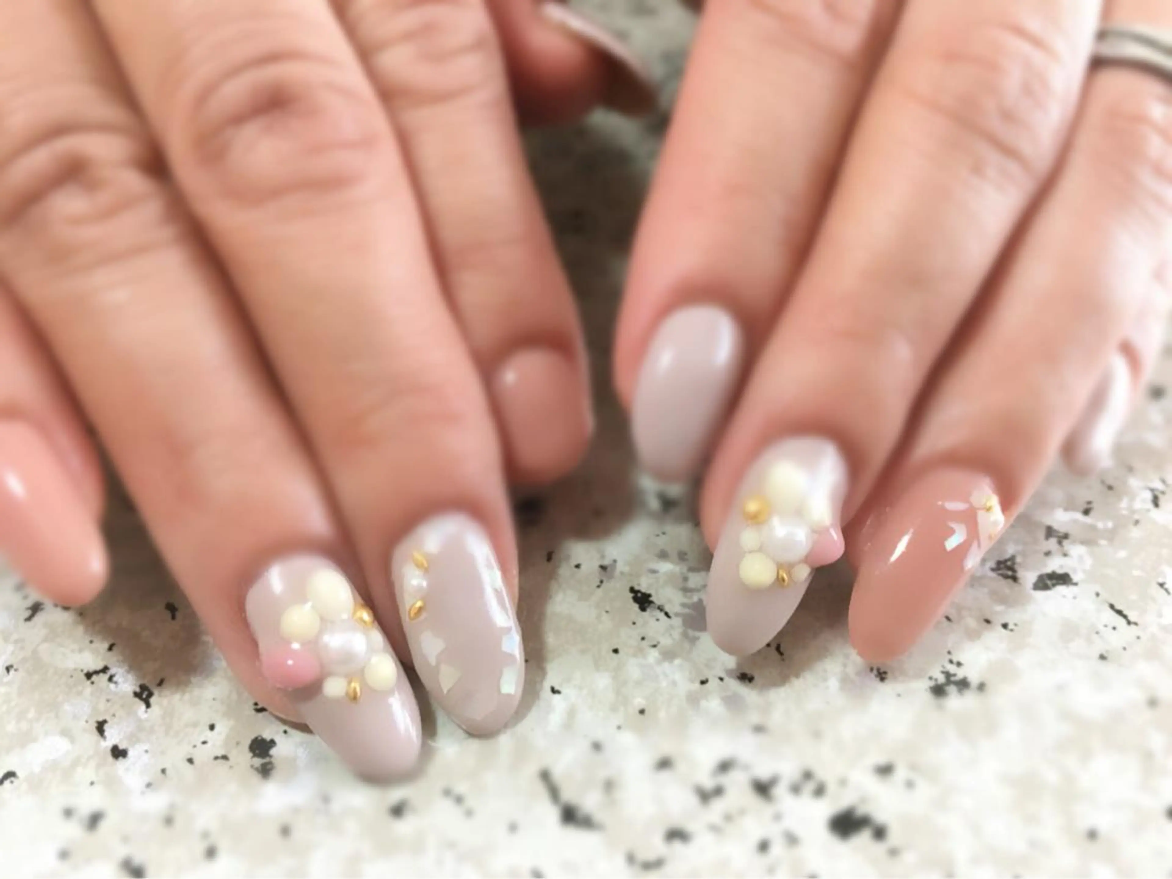 ネイル Aim* 深爪・自爪育成専門店のネイルデザイン