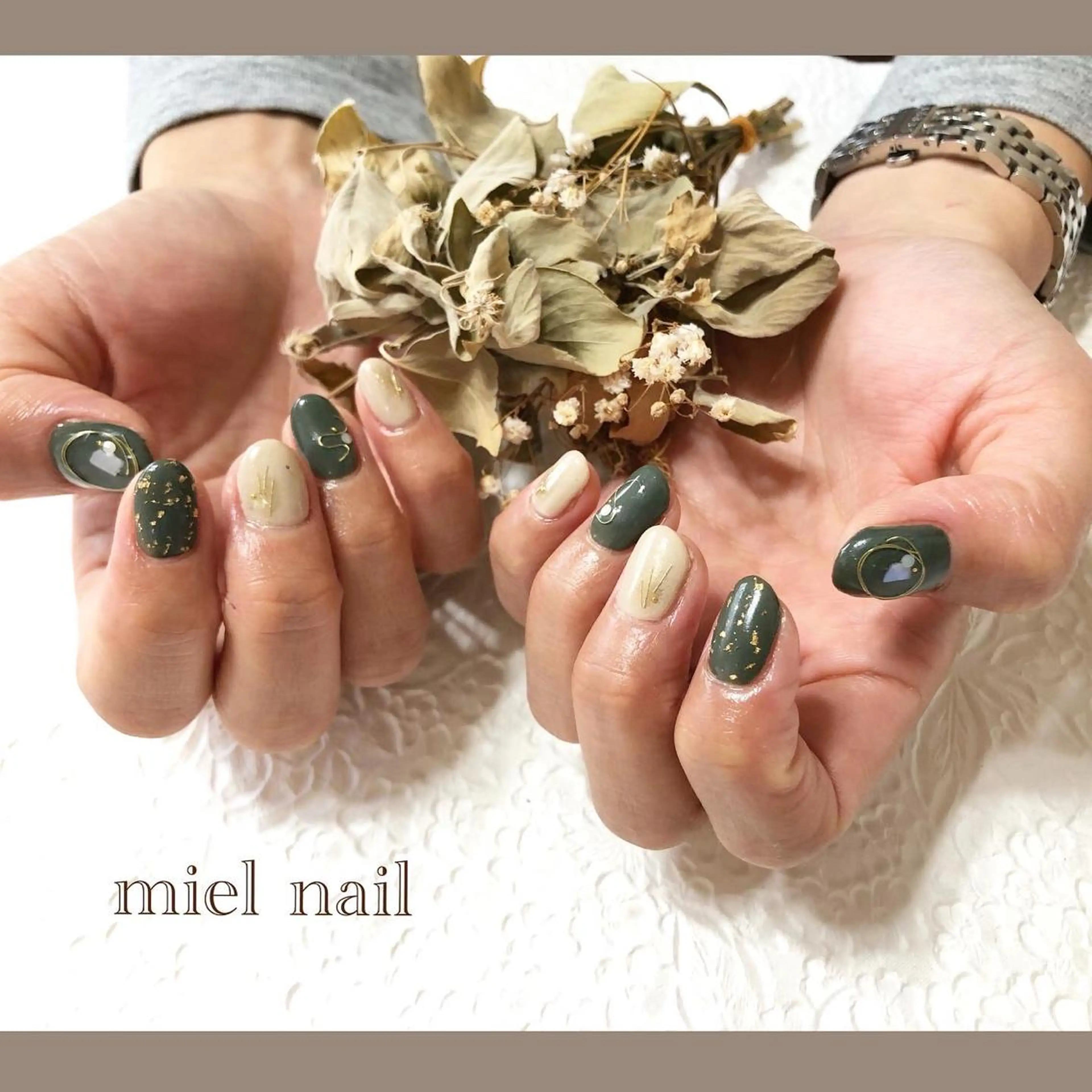 ネイル ハンドネイル miel nailのネイルデザイン