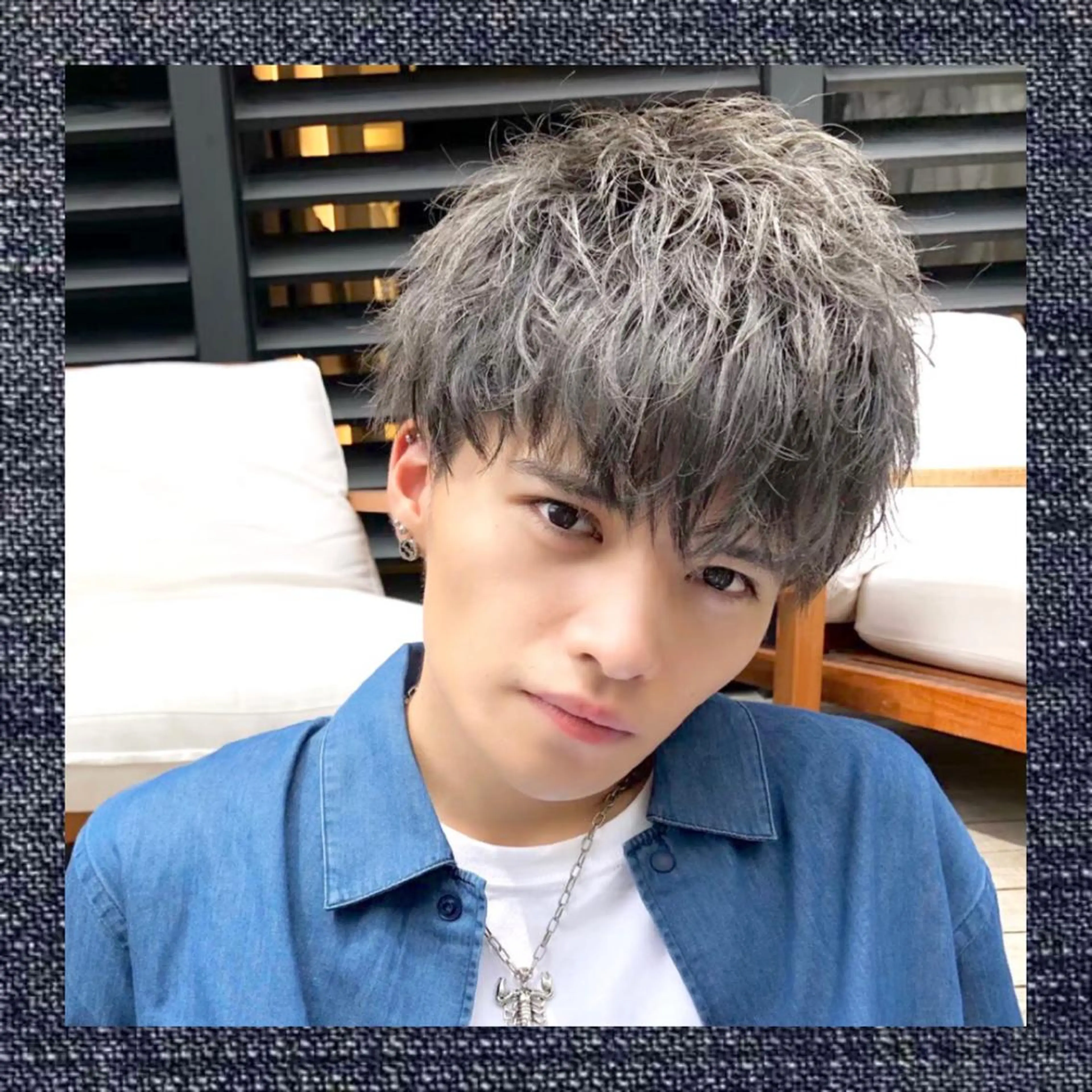 メンズ カット トリートメント ヘアセット Loy所属・メンズヘアの達人 パーマ 縮毛矯正🔷のヘアスタイル