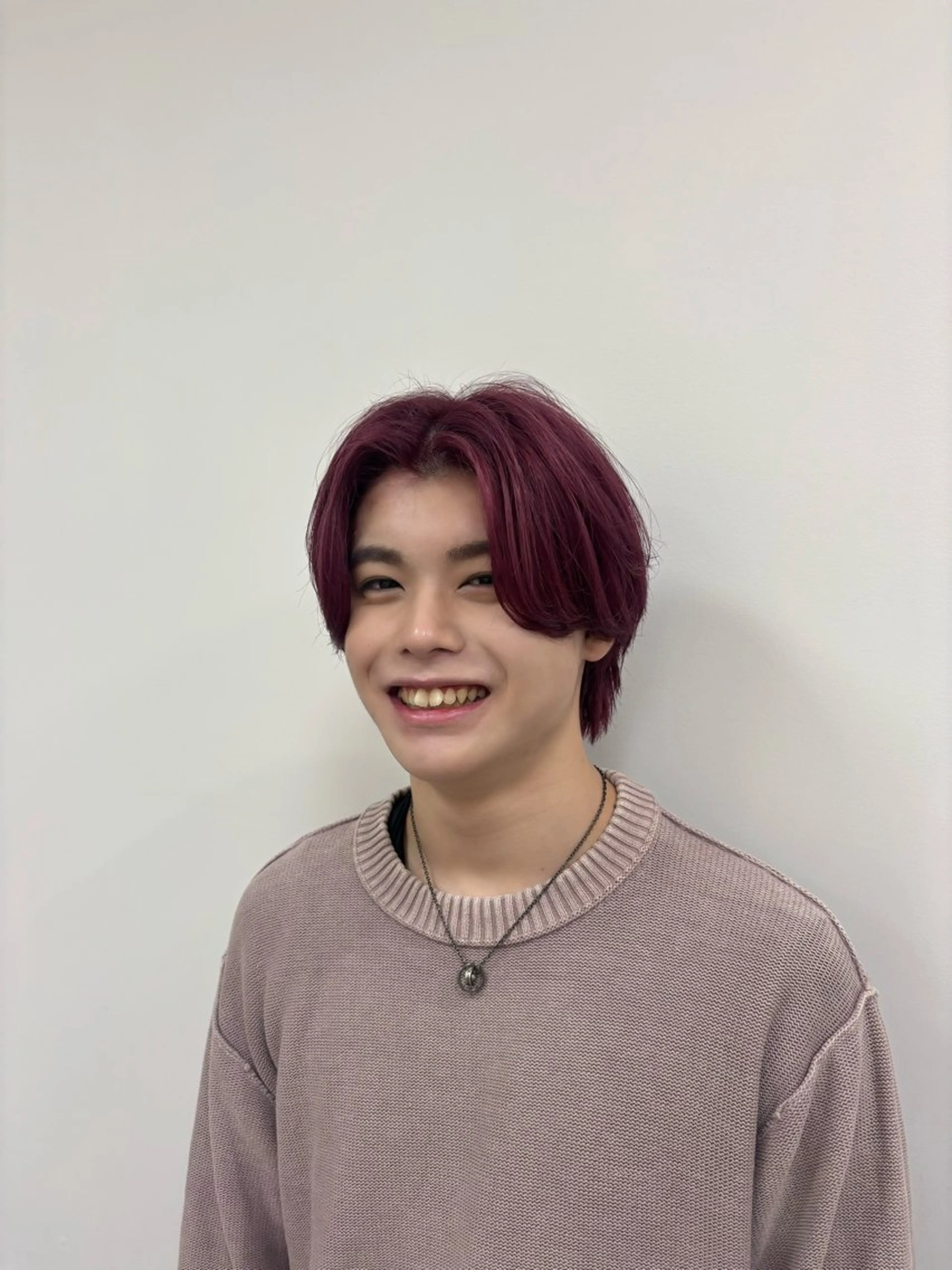 ショート カラー メンズ llwy名古屋栄所属・NANA #艶カラーのヘアスタイル