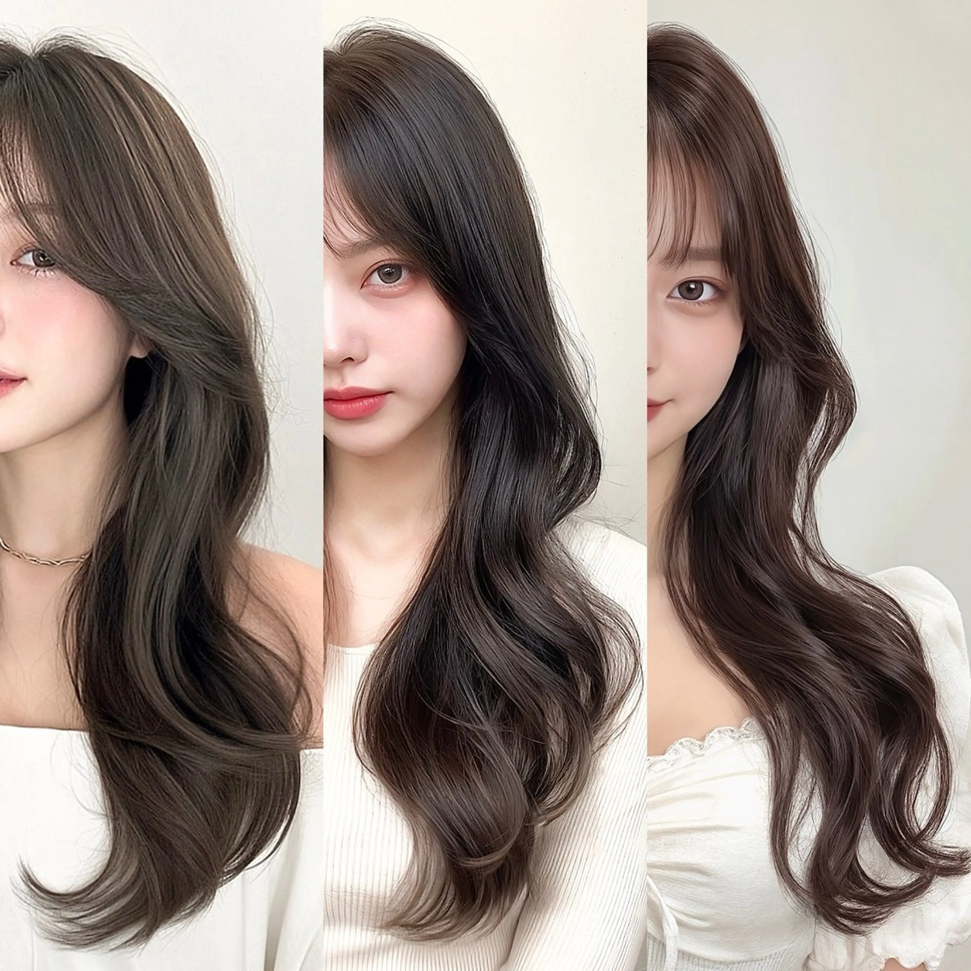 ロング カラー パーマ ヘアアレンジ ベージュカラー 透明感カラー 韓国風ヘア レイヤーカット カット ヘアカラー GO TODAY SHAiRE SALON所属・韓国レイヤー🪞/ 透明感🫧/コウヘイのヘアスタイル