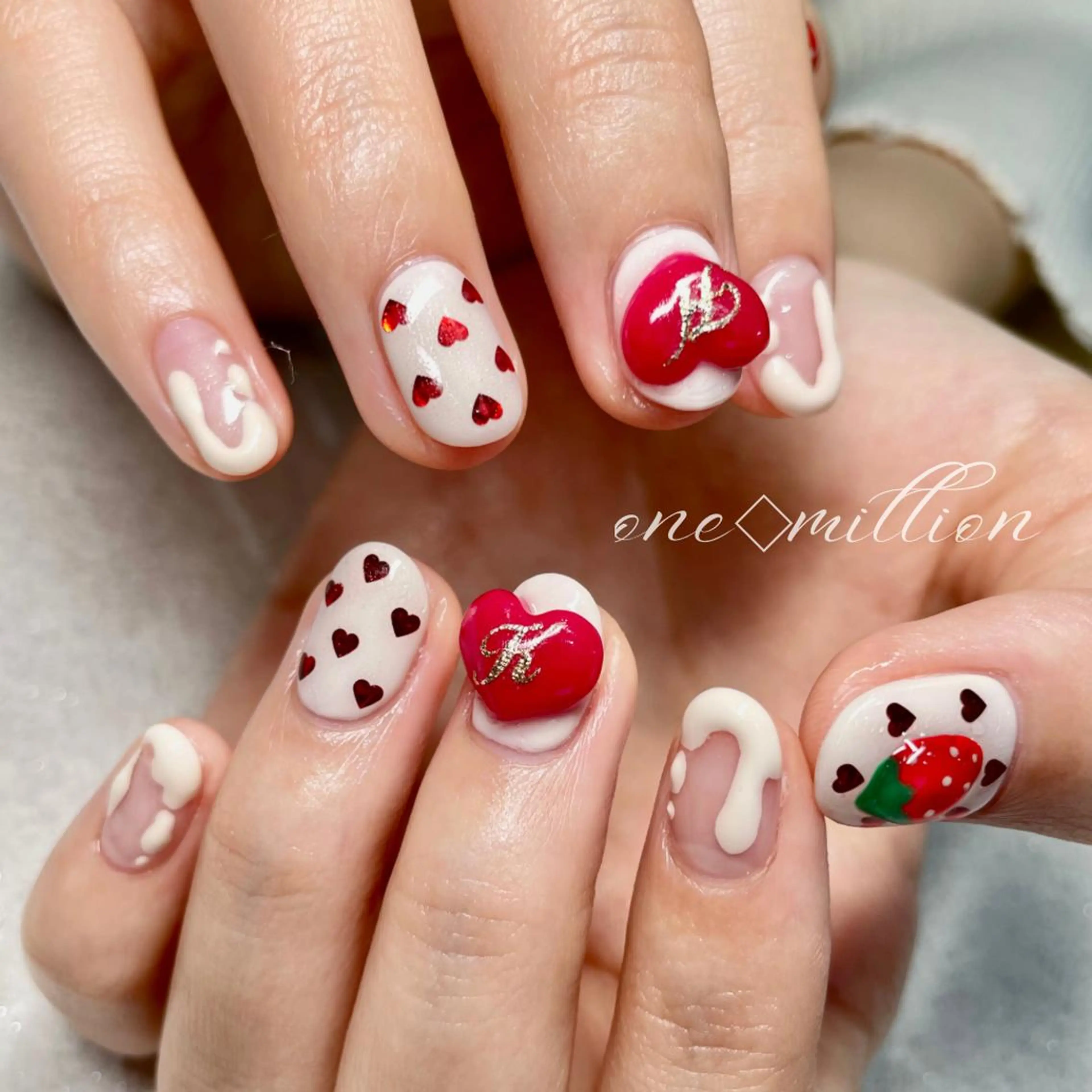 ネイル nail salon ワンミリオンのネイルデザイン