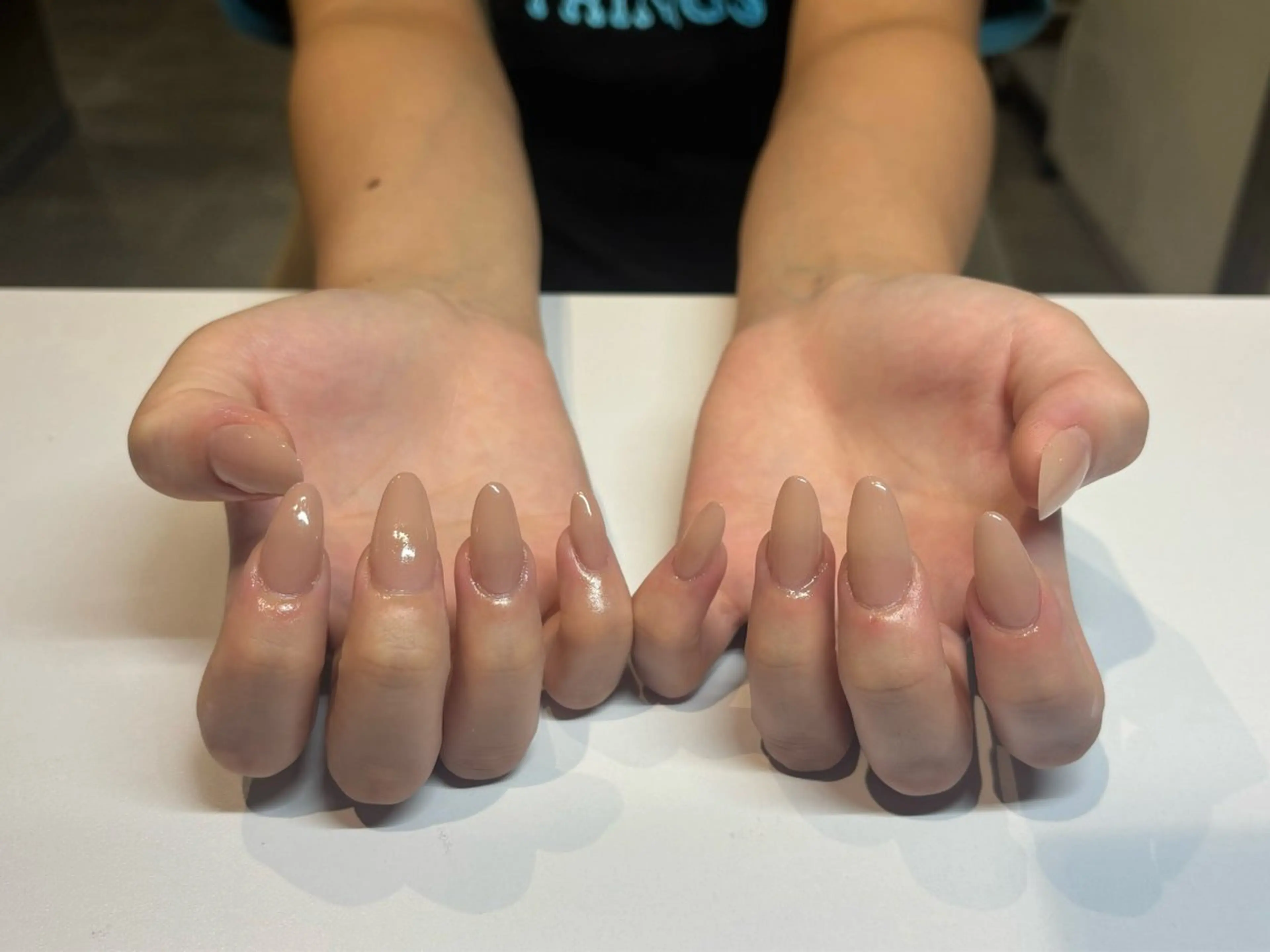 【オフなし】ハンド 長さだし10本 ワンカラー (パーツ片手につき1本OK)の写真