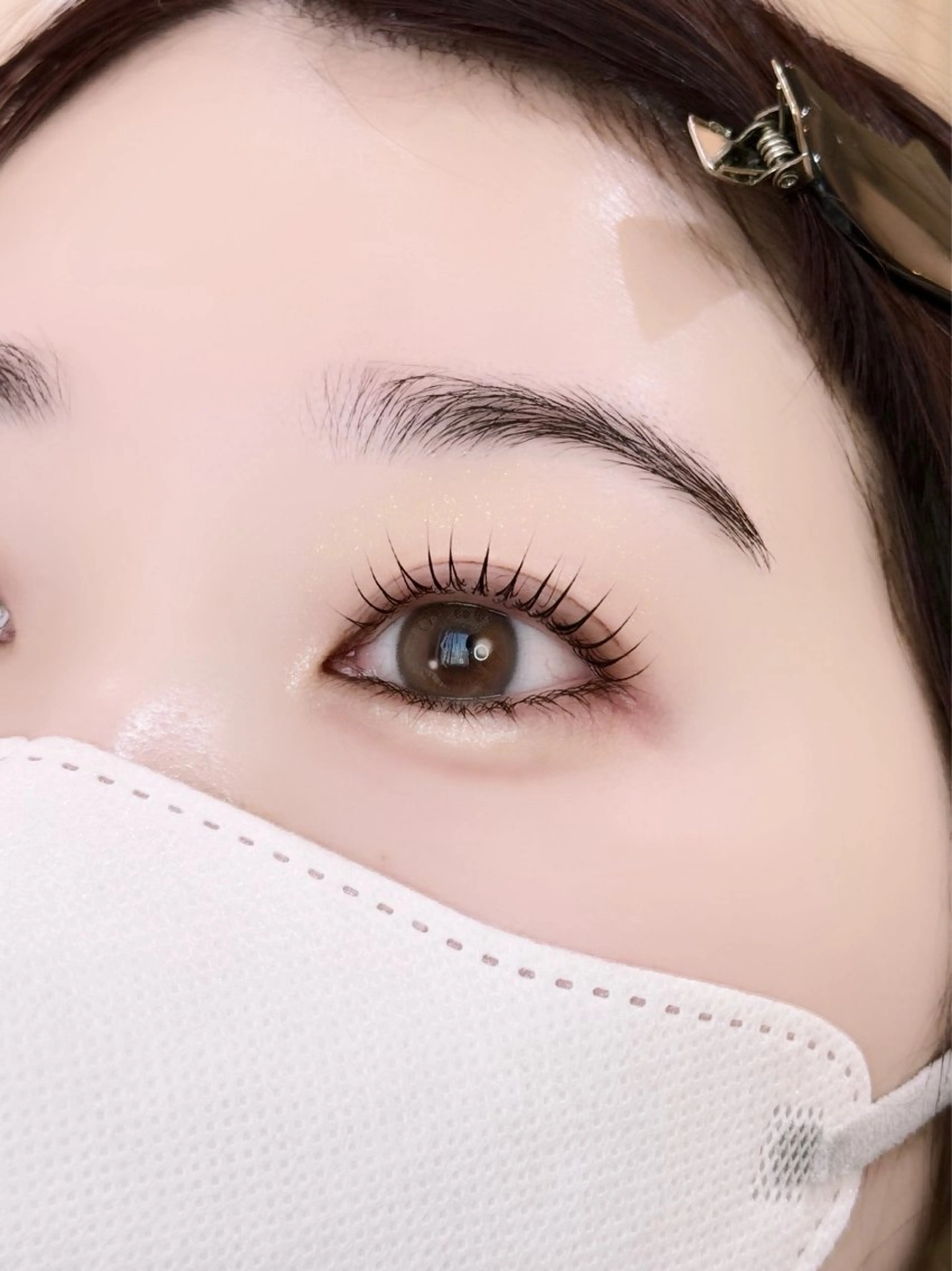 マツエク・マツパ eyelash aimyまつげパーマ・パリジェンヌ・マツエク・眉毛・バインドロック 伏見店所属・𝐘𝐔𝐈𝐍𝐀 🤍🎀のマツエク・マツパデザイン