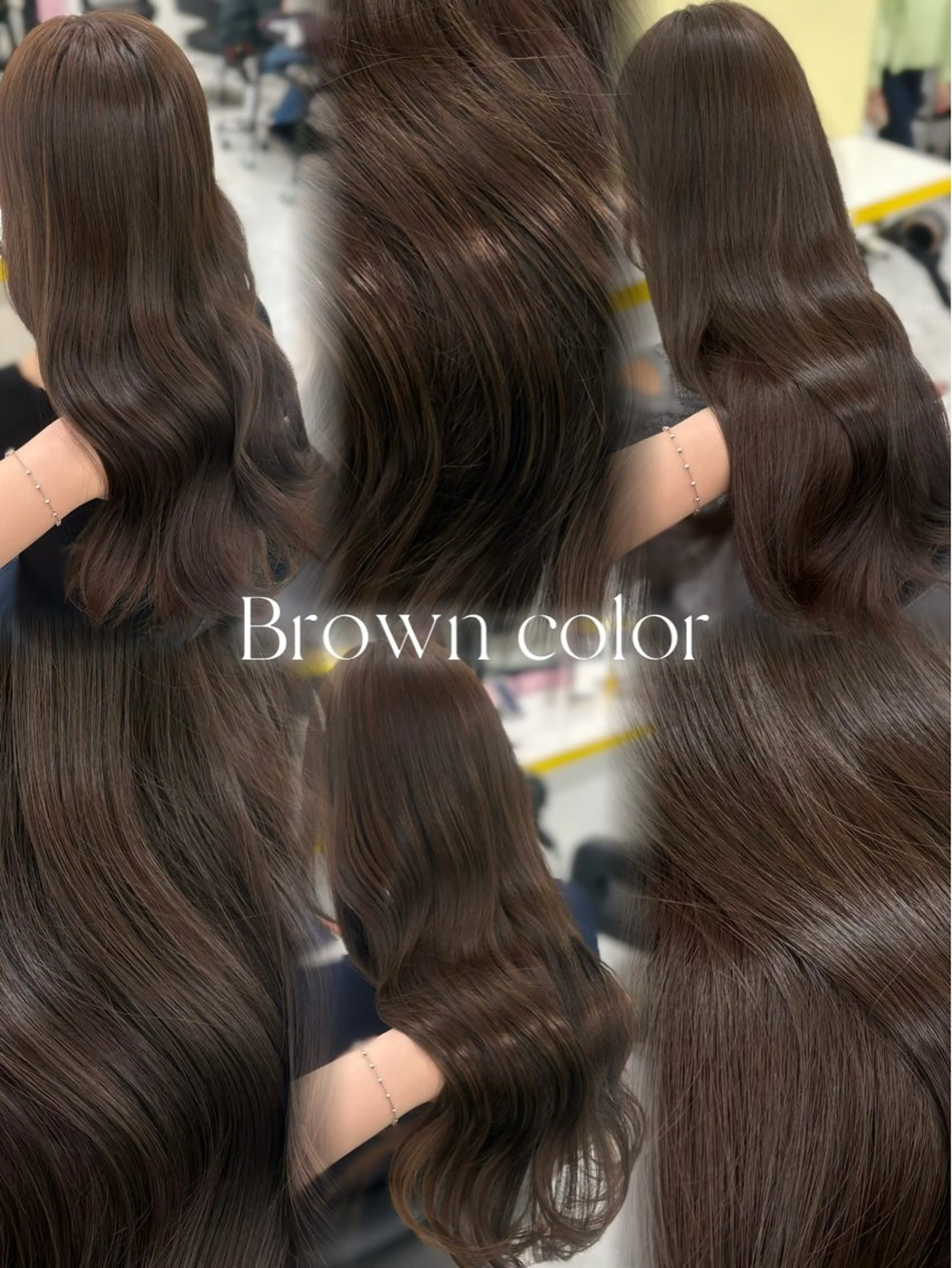 ロング カラー カット ヘアカラー トリートメント 韓国ヘア×透明感 🪞横浜/MIU🪞のヘアスタイル