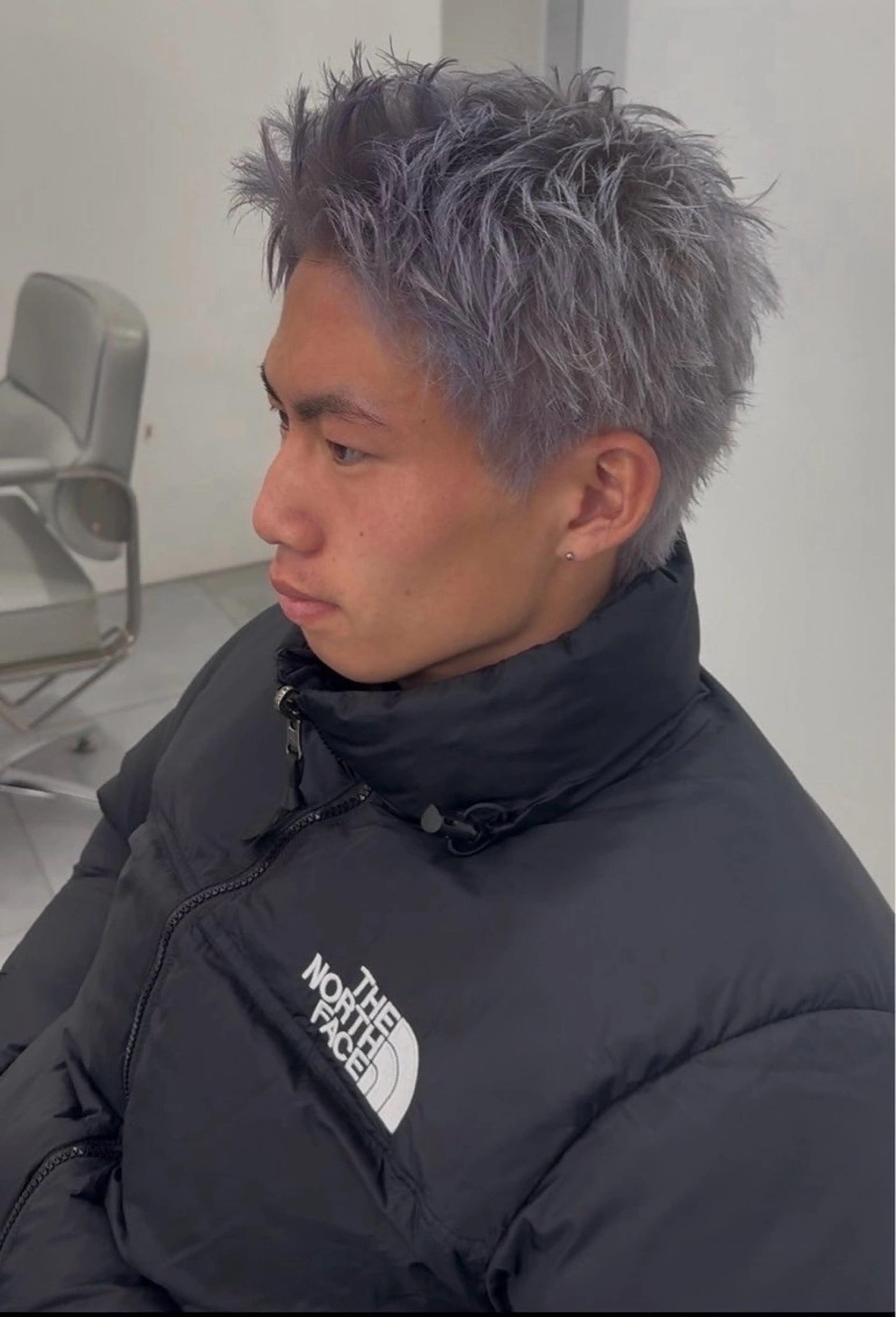 ショート カラー メンズ 😇極上カット😇ハ イトーンカラー😇のヘアスタイル