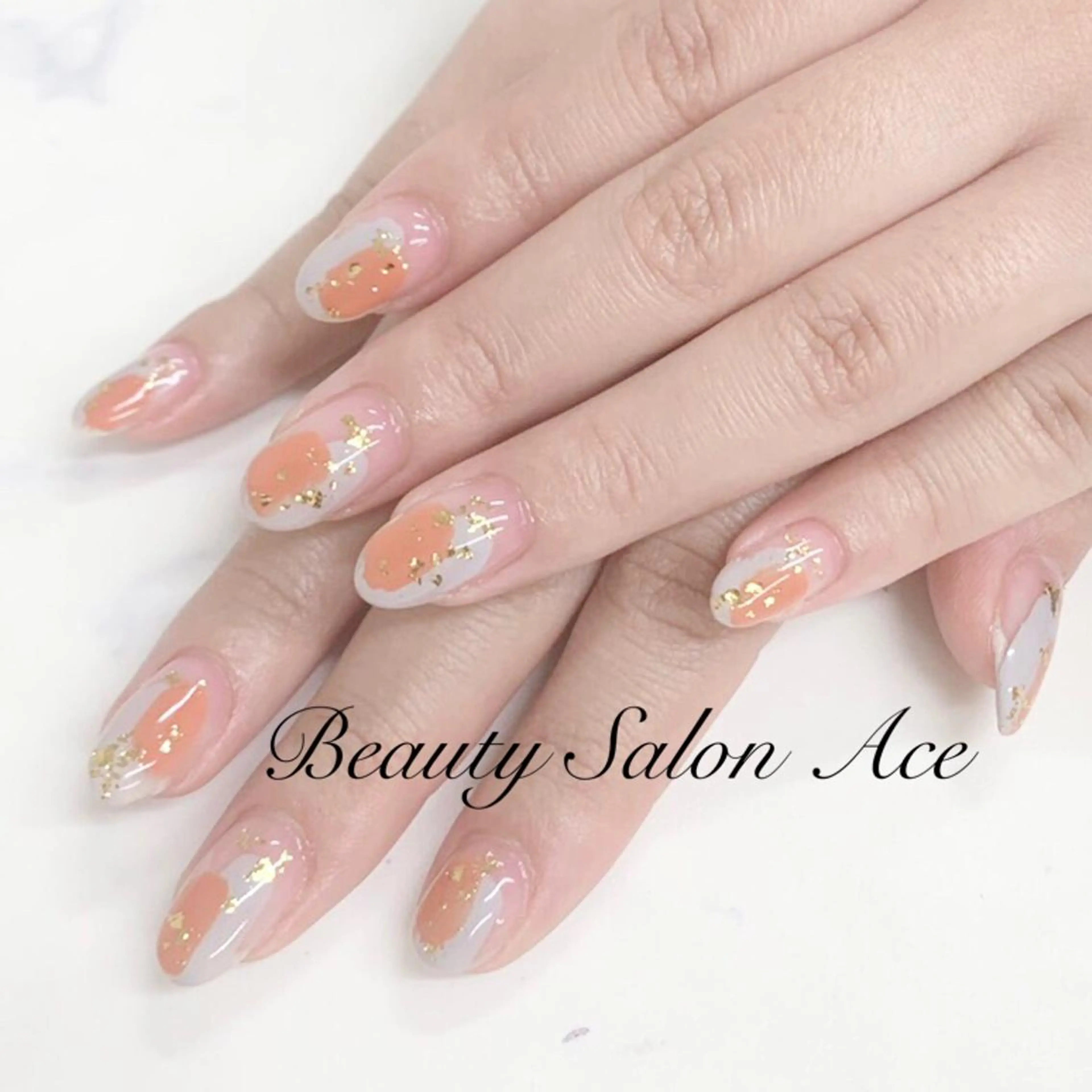 ネイル アートネイル 長さ出し ジェルネイル メンズネイル ニュアンスネイル Beauty Salon Ace（ネイルサロン　エース）所属・池袋フィルイン Ace♡Nailのネイルデザイン