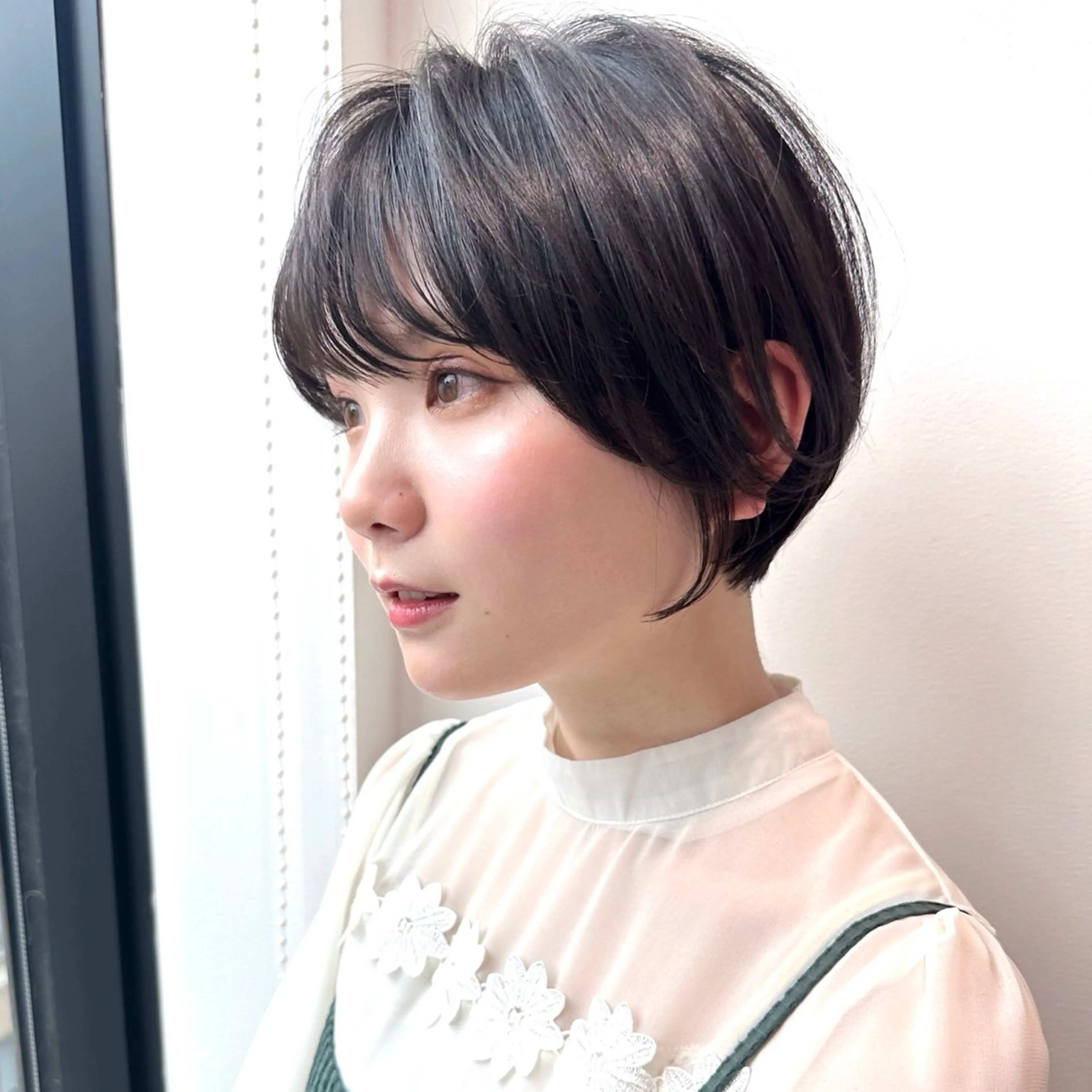 ショート カラー ショートボブ ボブ ショートヘア カット ヘアカラー take/ショート& レイヤーカット/銀座のヘアスタイル