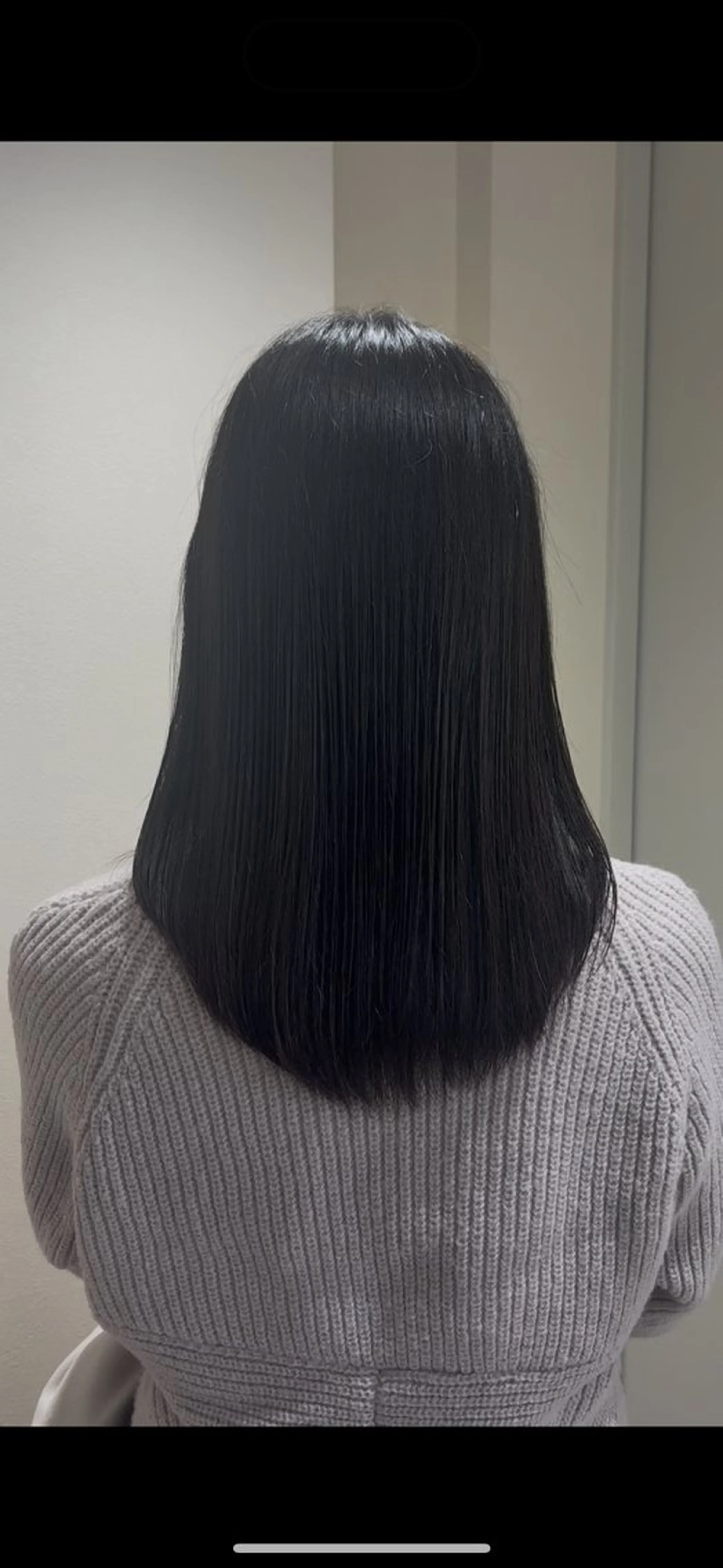 セミロング カット 縮毛矯正/ブラウン系 カラー/サツキ🌙のヘアスタイル