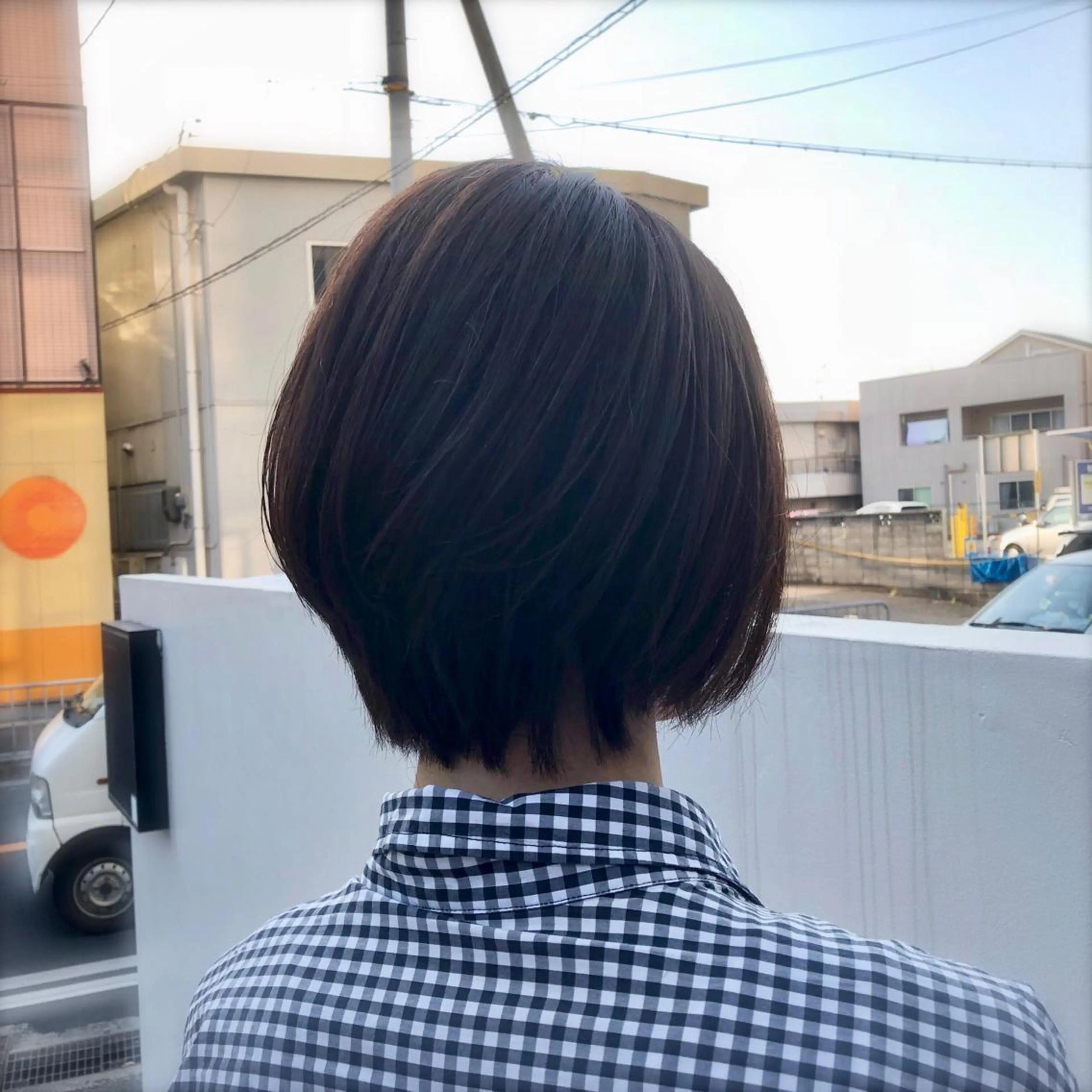 ショート カラー アッシュ ベージュカラー 三尾 麻美のその他イメージ