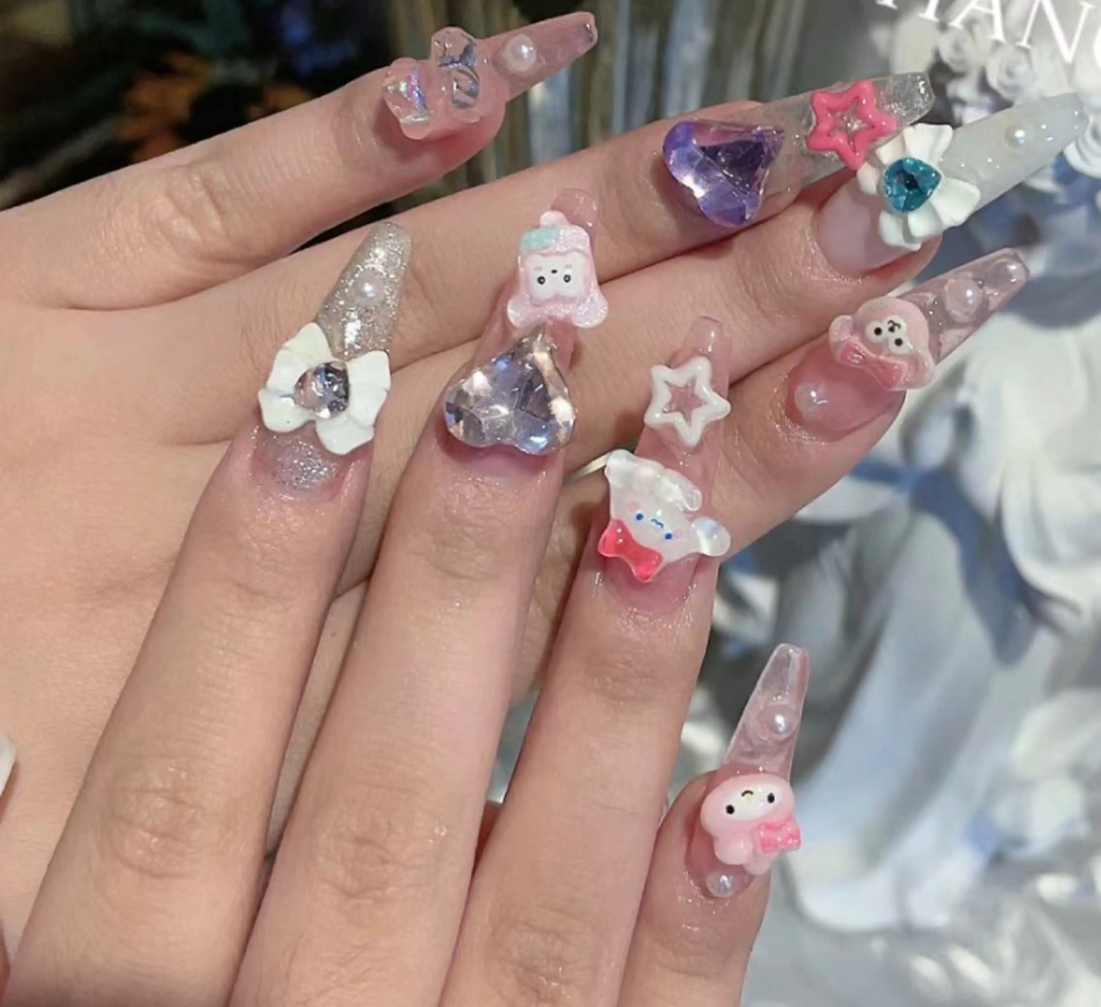 ネイル 長出し専門店🎀 HARO💕Nailのネイルデザイン