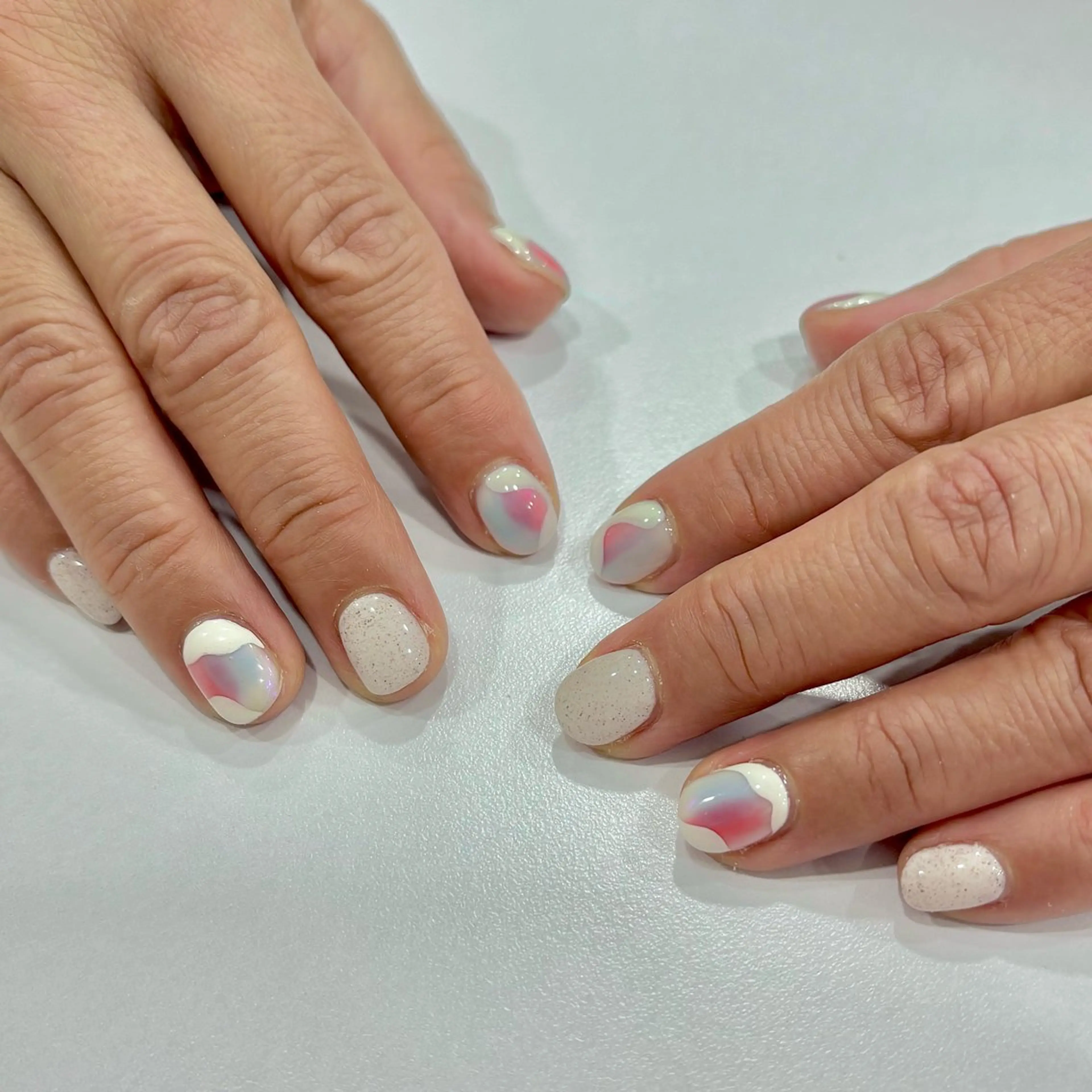 ネイル アートネイル ニュアンスネイル アンリッシュ池袋 小泉のネイルデザイン