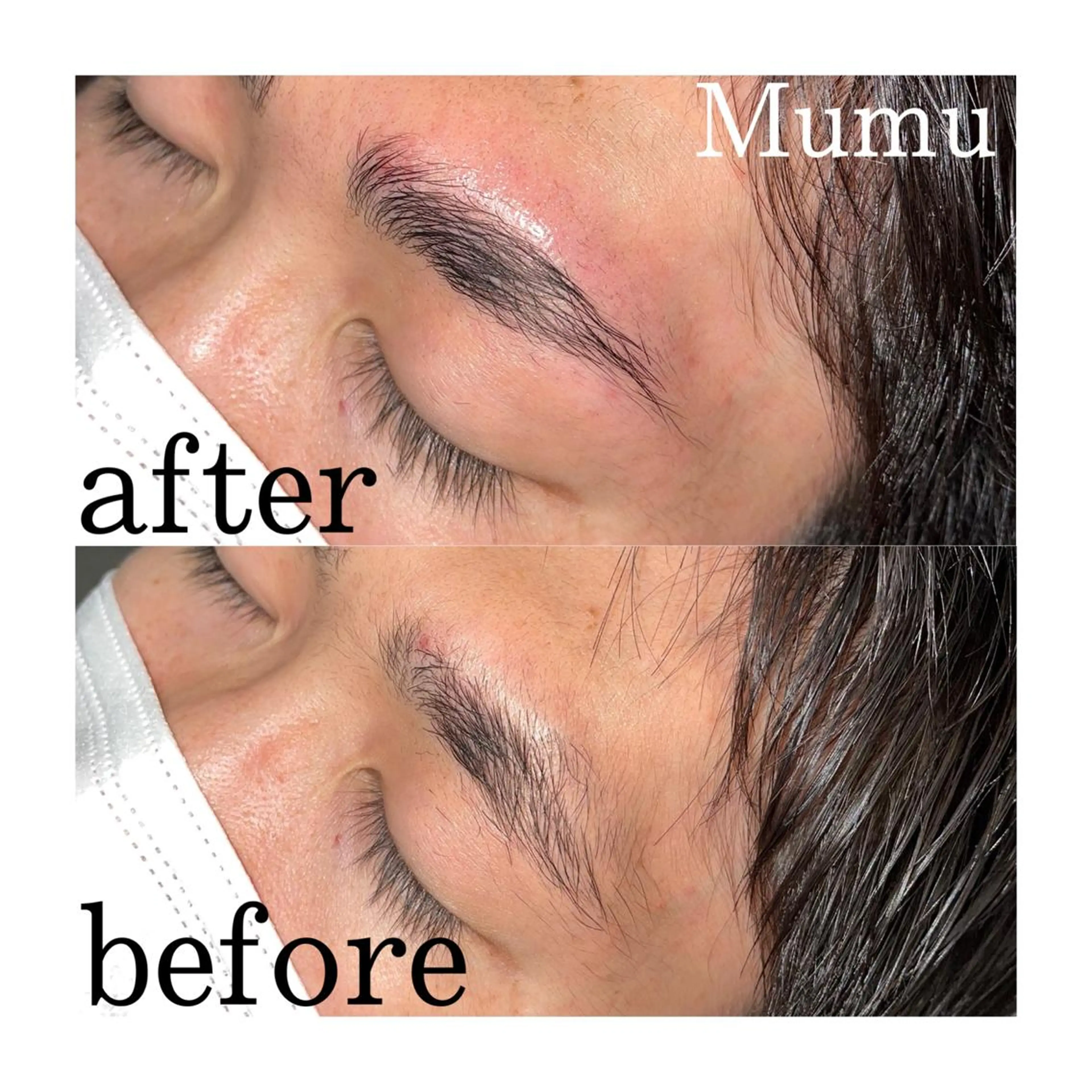 パーマ メンズ アイブロウ ハリウッドブロウリフト ワックス脱毛 その他(アイブロウ) Mumu所属・Mumu モデル募集中🪄のネイルデザイン