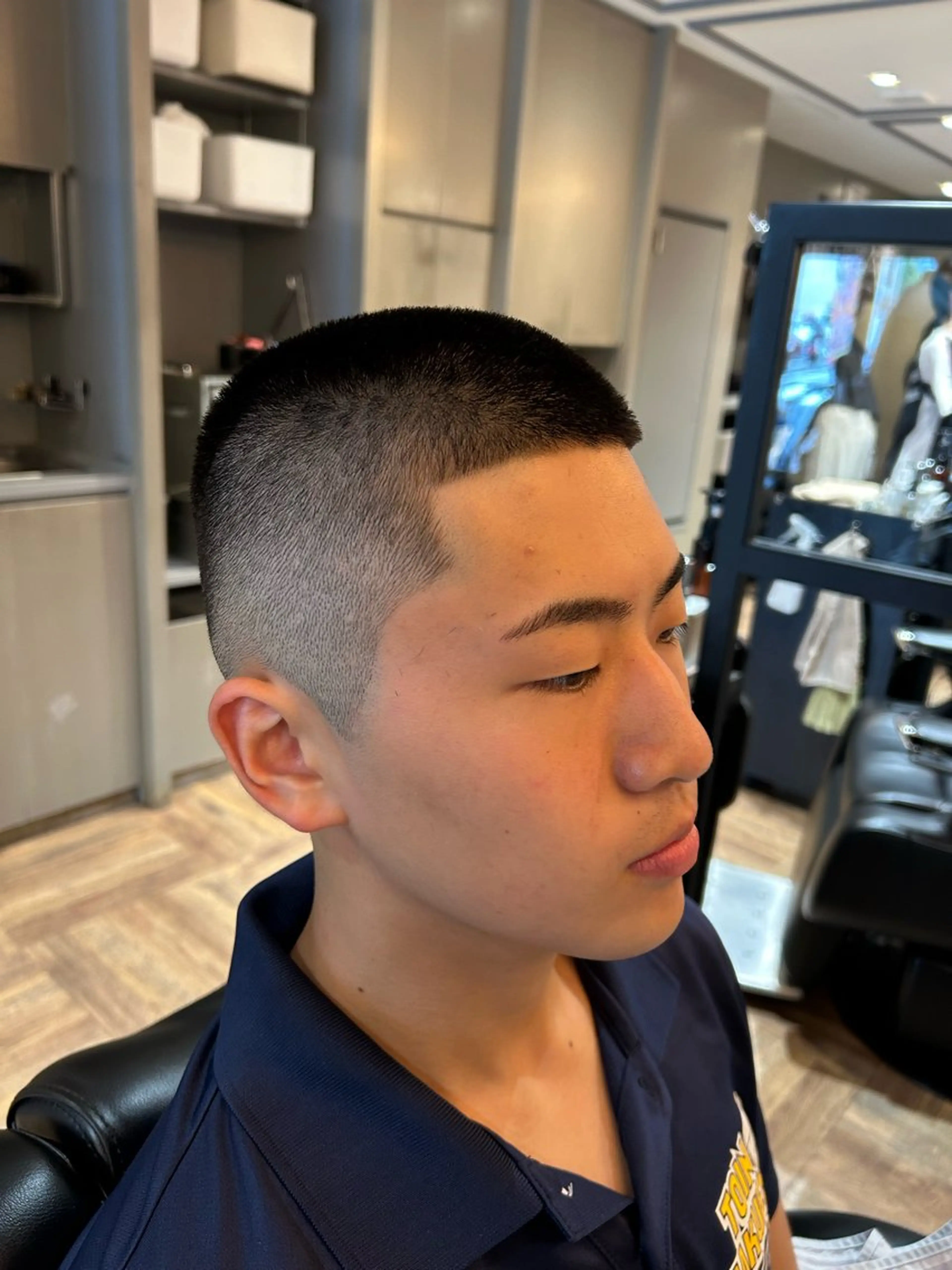 ショート メンズ BARBER SHOP 涼所属・清水 大生のヘアスタイル