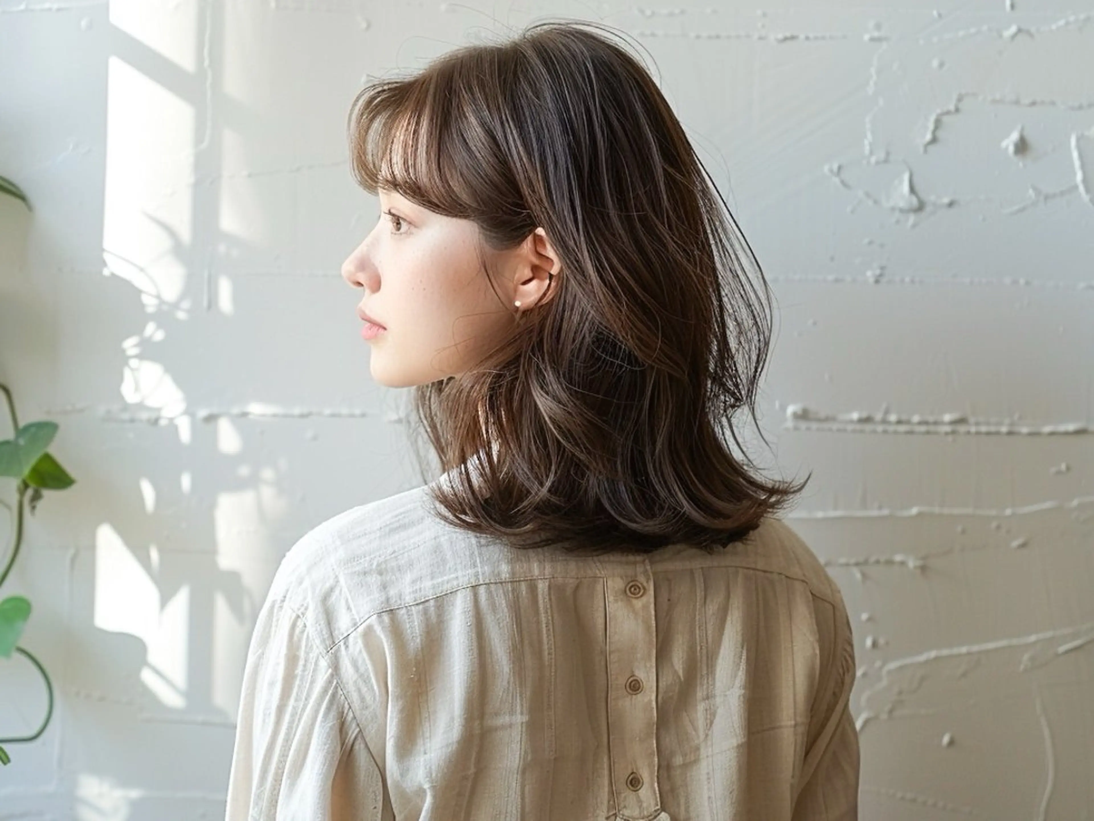 ミディアム カラー カット ヘアカラー edA. 鎌倉のヘアスタイル