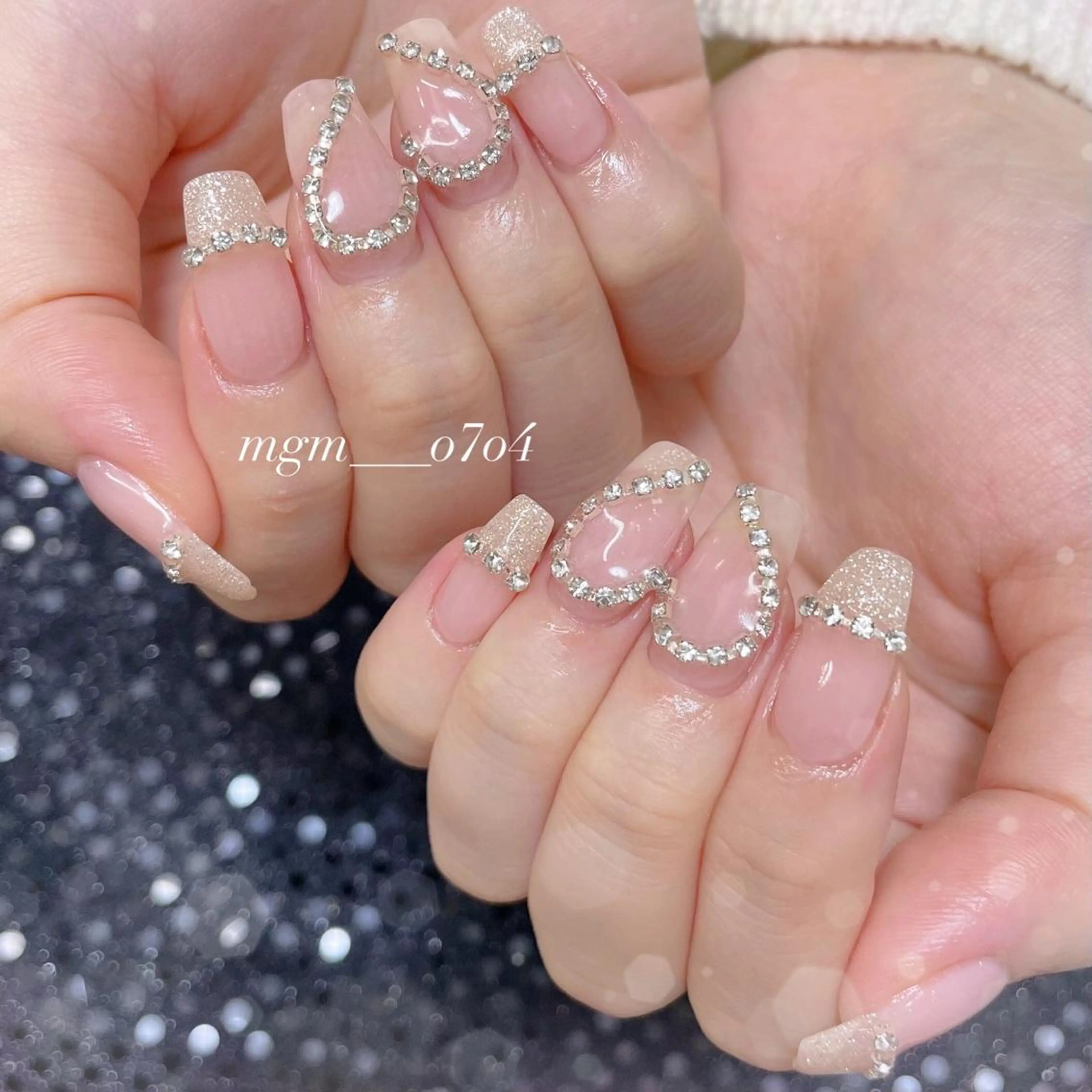 ネイル ハンドネイル ハンドケア MoON...❤︎ MeGuのネイルデザイン