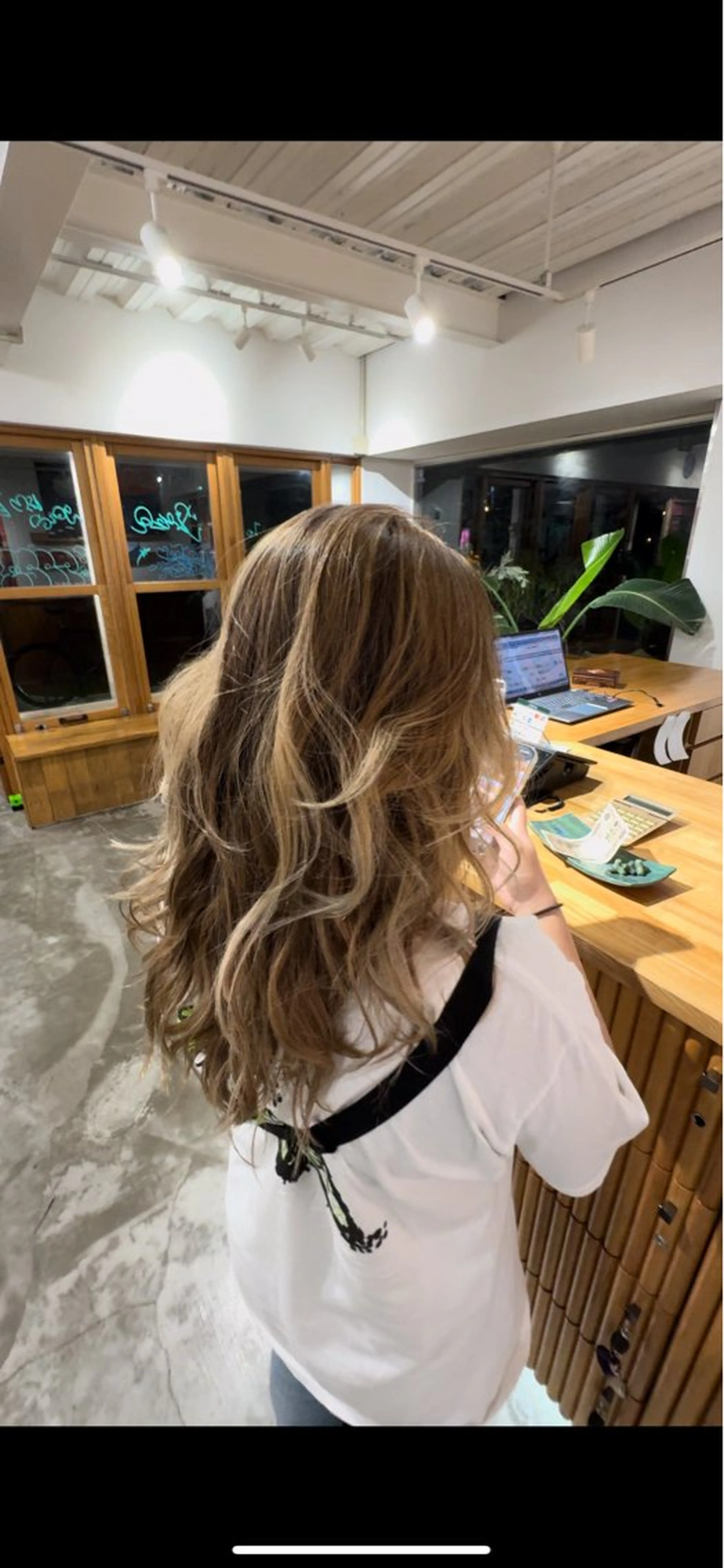 カット＋バレイヤージュの写真