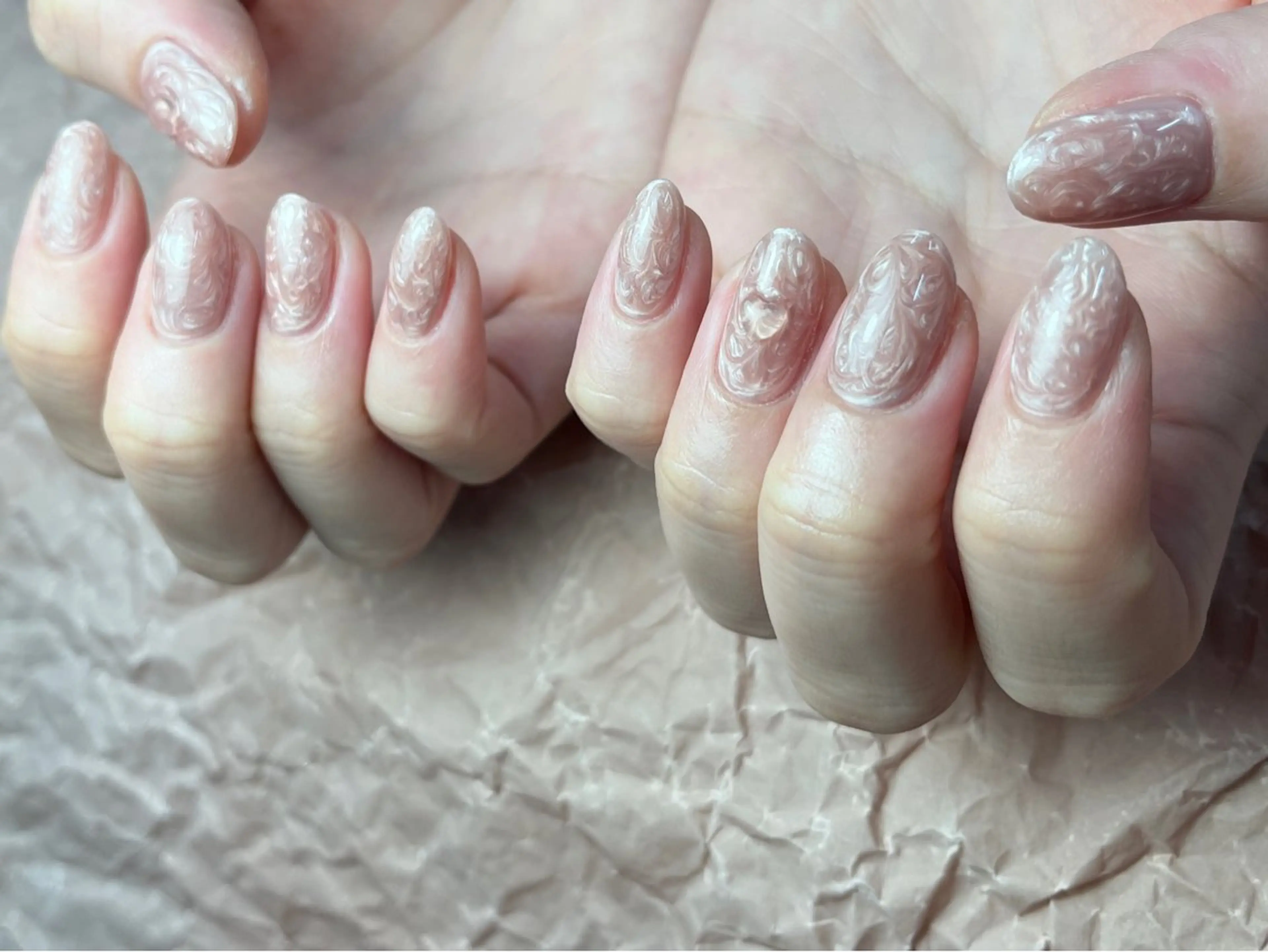 ネイル ハンドネイル ハンドケア ToliyDeliy Nail Salonのネイルデザイン