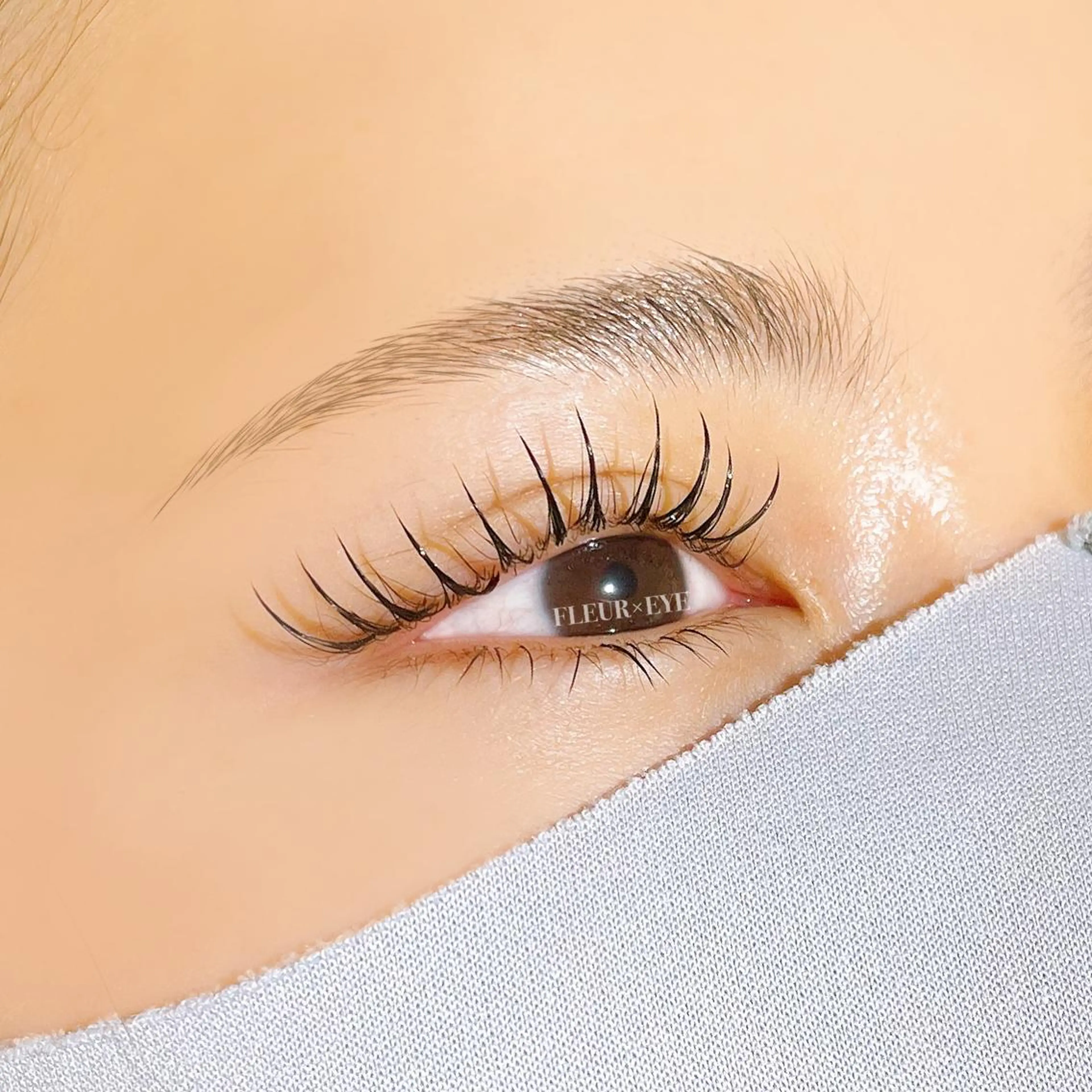 マツエク・マツパ 束感まつ毛 パリジェンヌラッシュリフト Eyelash io / Omiのマツエク・マツパデザイン