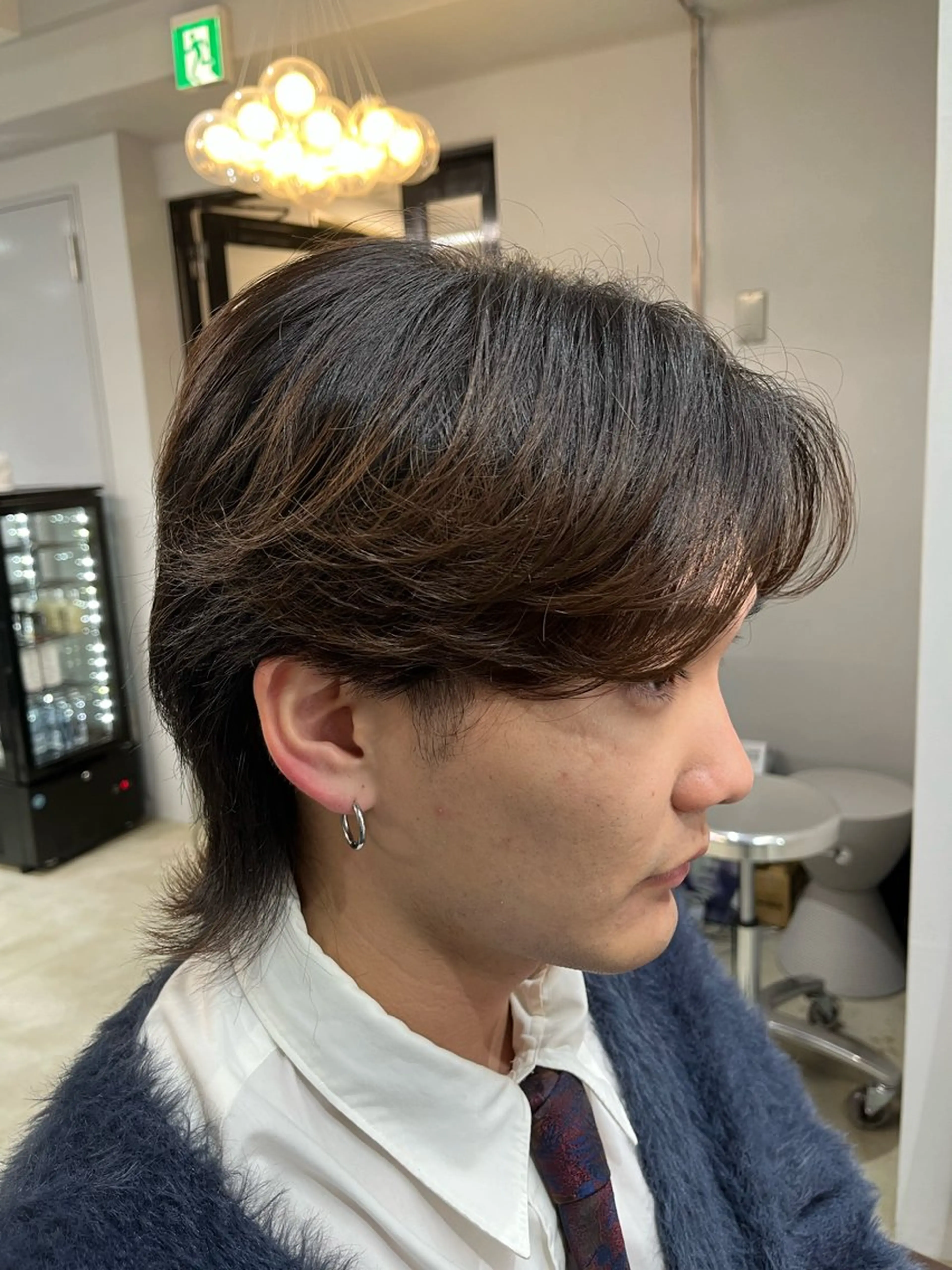 メンズ メンズウルフカット ウルフカット 💈etora渋谷店 カットモデル募集💈のヘアスタイル